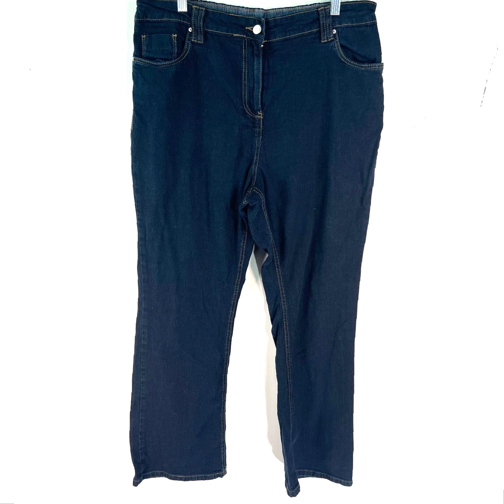 Vintage Christie Womens High Rise Jeans Bootcut Denim Blue Size 36X30 Size 25" / US 0 / IT 36 - 2 Thumbnail