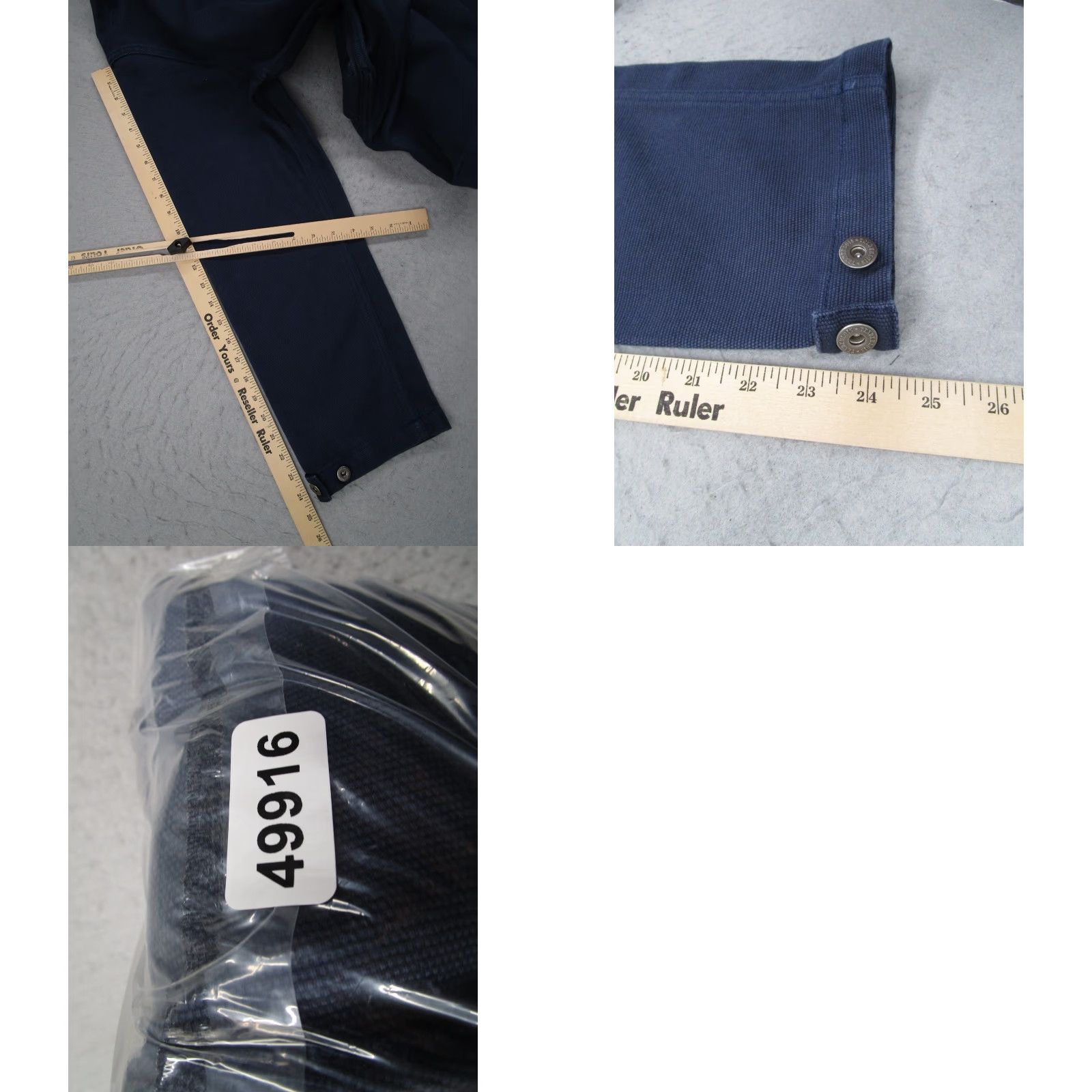 Tenderloin VINTAGE Tenderloin Jacket Mens Medium Navy Blue Chore Coat Workwear Made USA Navy Blue Canvas Military Jacket Cowboy Army Retro Men M Jacket Size US M / EU 48-50 / 2 - 8 Thumbnail