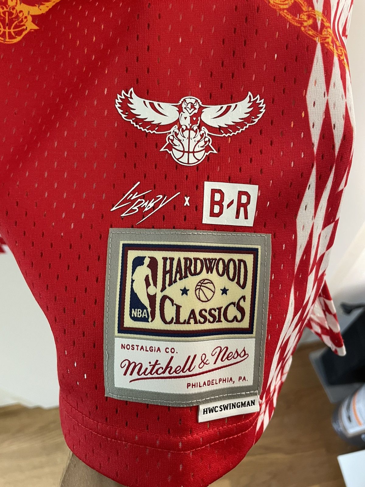 Mitchell & Ness Lil Baby x Mitchell and Ness Size US L / EU 52-54 / 3 - 4 Thumbnail