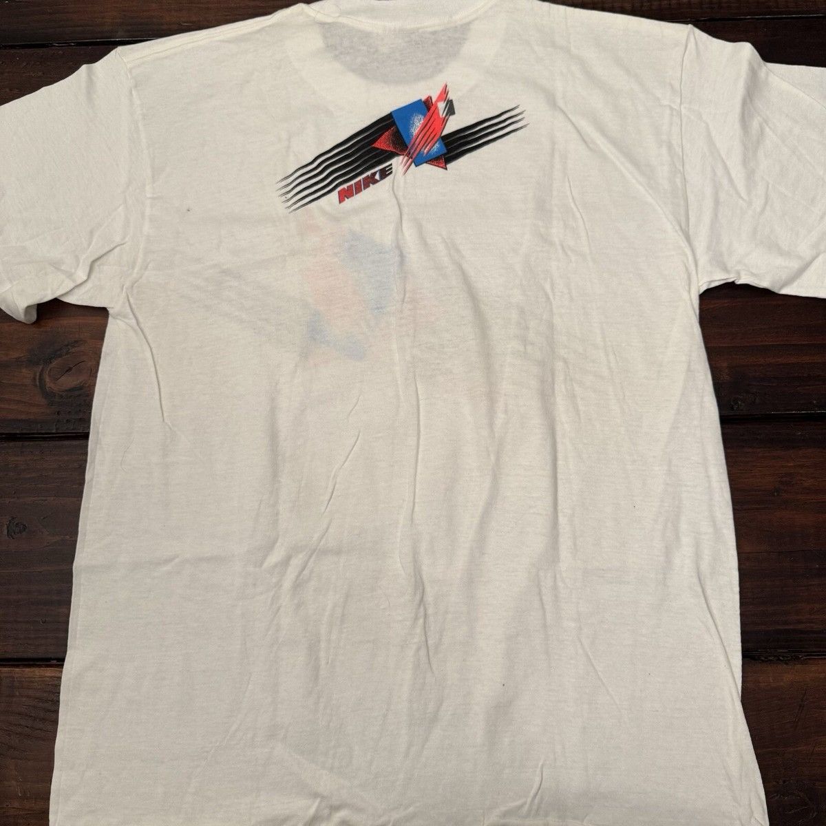 Nike Vintage Nike Reflective 3M T-Shirt Size US M / EU 48-50 / 2 - 2 Thumbnail