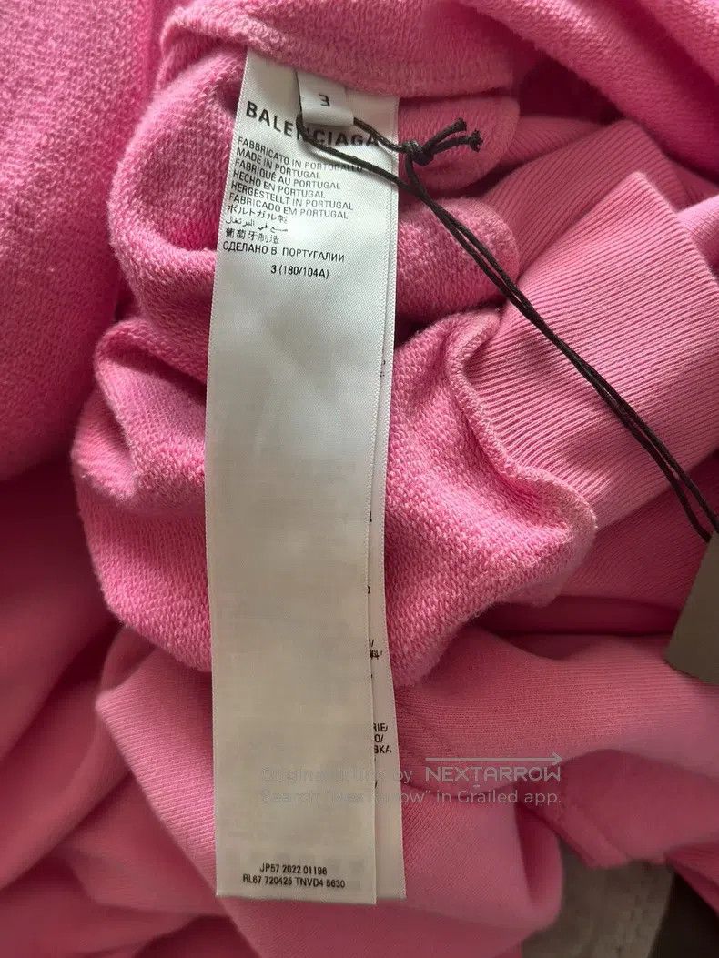 Balenciaga Balenciaga Pink War Horse Zip Hoodie Size US S / EU 44-46 / 1 - 8 Thumbnail