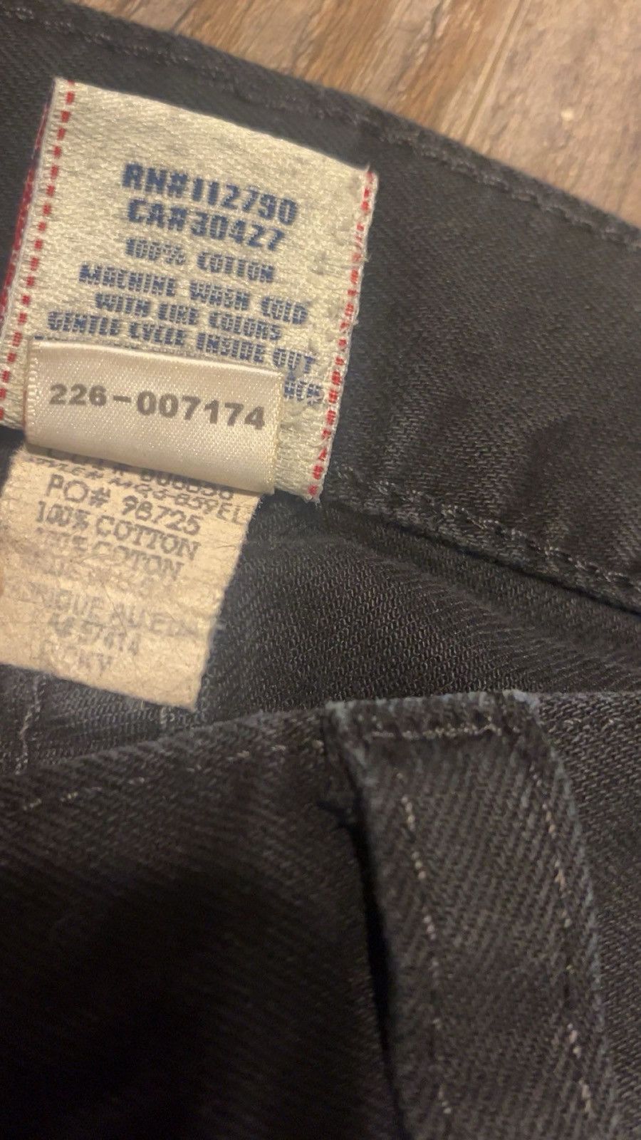 True Religion Men Black Ricky True Religion Denim jeans Size US 34 / EU 50 - 7 Thumbnail