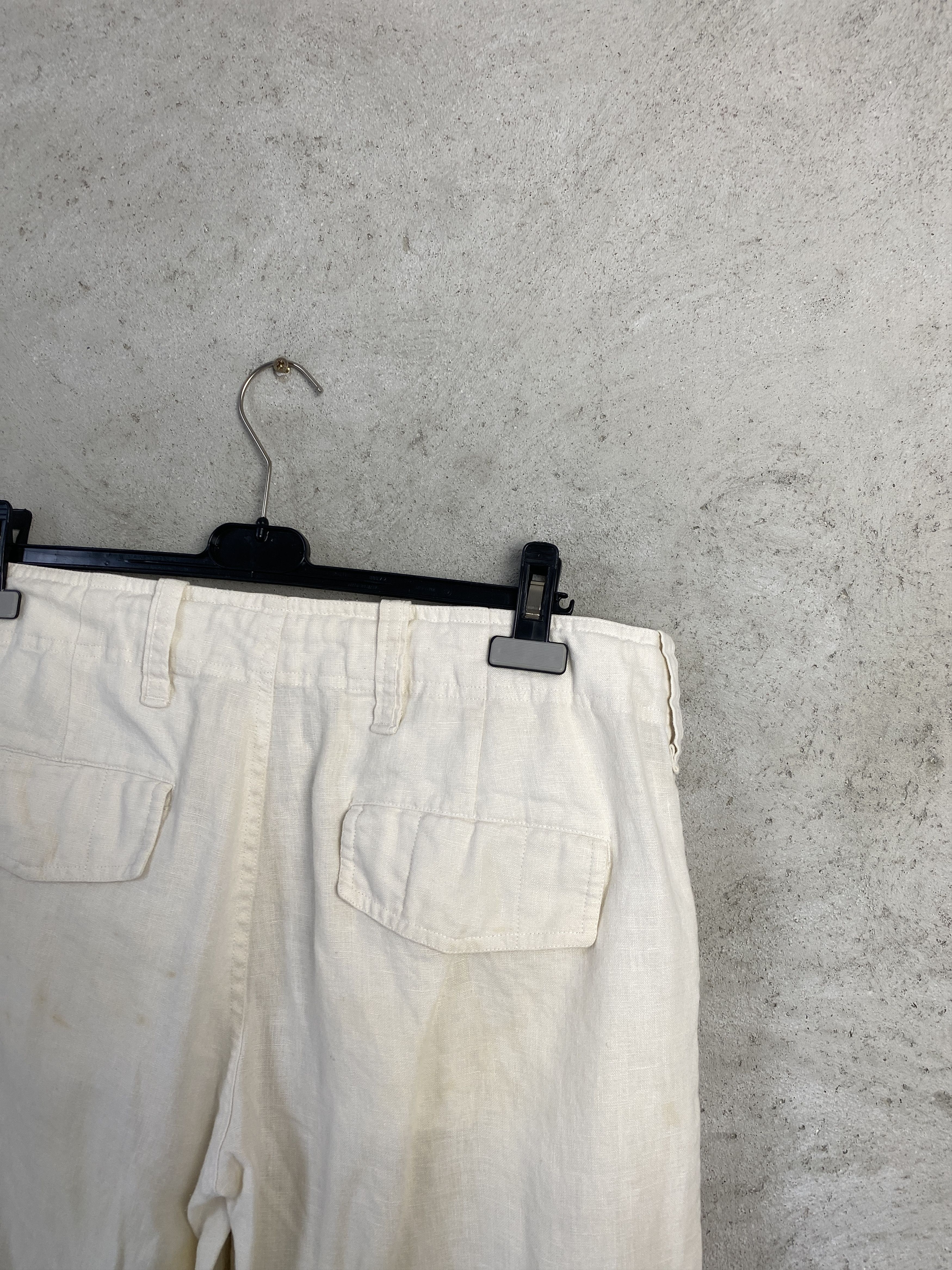 Burberry Burberry linen casual pants pockets Size US 33 - 4 Thumbnail