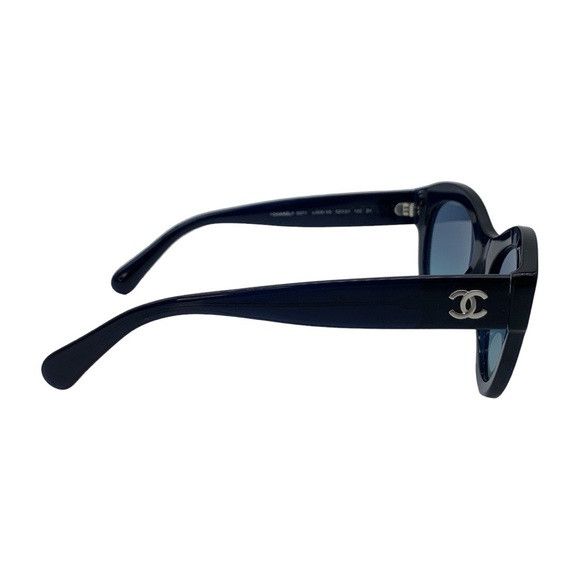 Chanel Chanel 5371 Dark Blue Oversized Sunglasses Size ONE SIZE - 2 Thumbnail