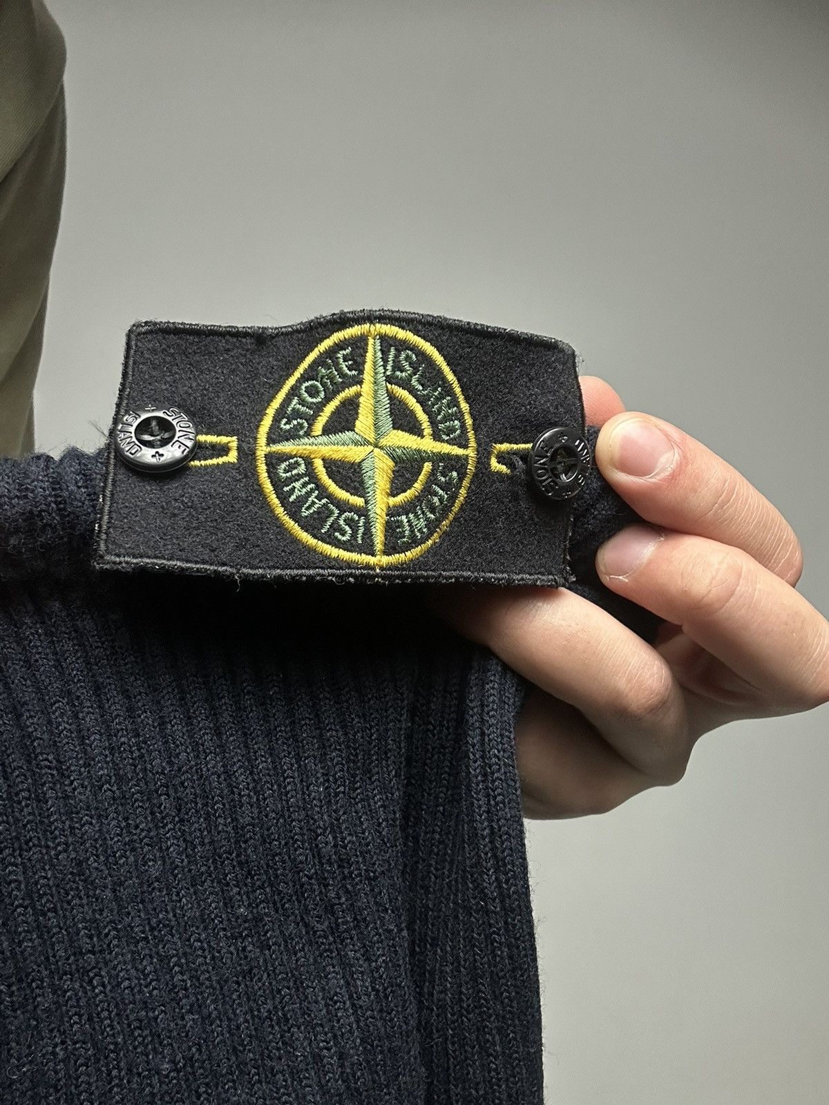 Stone Island Stone Island AW2018 Wool Knitwear Casual Sweater Streetwear Size US XL / EU 56 / 4 - 8 Thumbnail