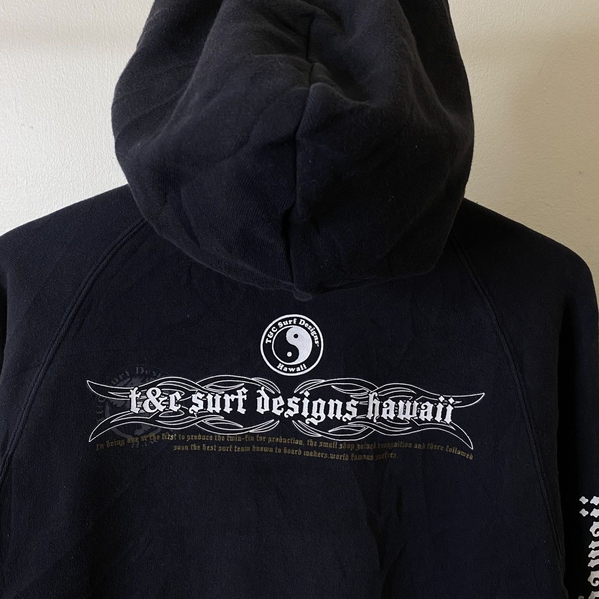 Vintage Y2K T&C Surf Design Hawaii Tribal Affliction Design Zip Up Size US L / EU 52-54 / 3 - 2 Thumbnail