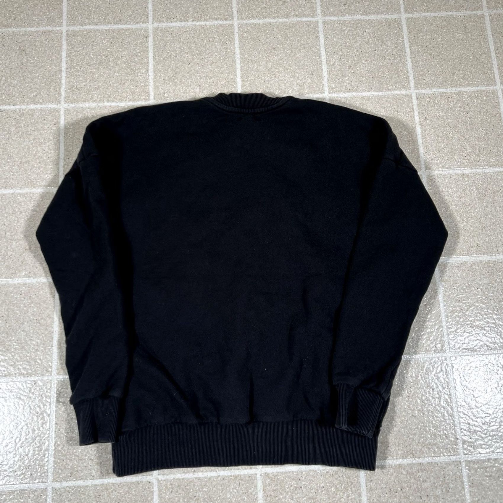 Allsaints VINTAGE ALLSAINTS Women's XS Embroidered Scar Sweat Sweater XS Black Pullover Womens Embroidered Sweatshirt Size XS / US 0-2 / IT 36-38 - 4 Thumbnail