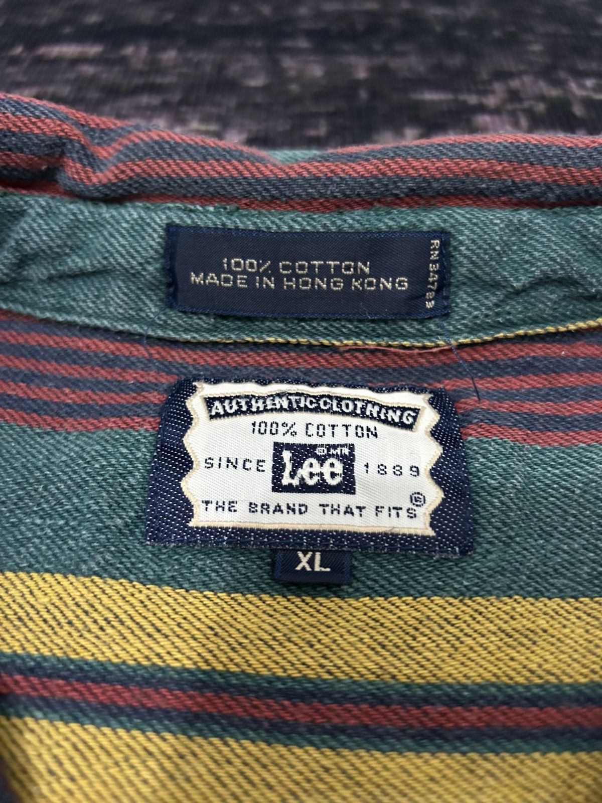 Lee Vintage Lee Button Shirt Size US XL / EU 56 / 4 - 9 Thumbnail