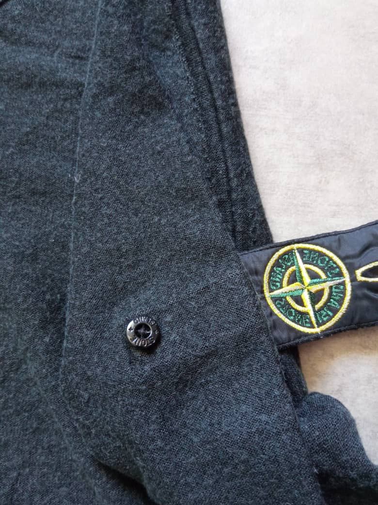 Stone Island Aw16 Stone Island Navy dark Wool crewneck Size US XL / EU 56 / 4 - 4 Thumbnail