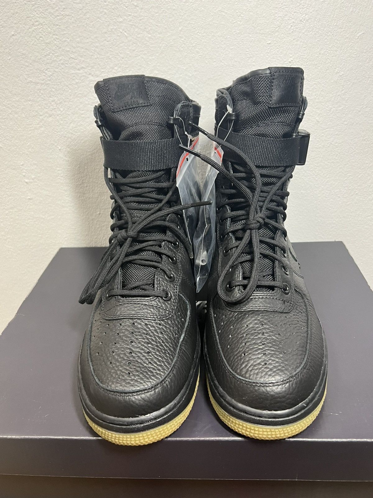 Nike Nike SF AF1 High Black Gum- with Bag - Sz 44.5/10,5 Size US 10.5 / EU 43-44 - 3 Thumbnail