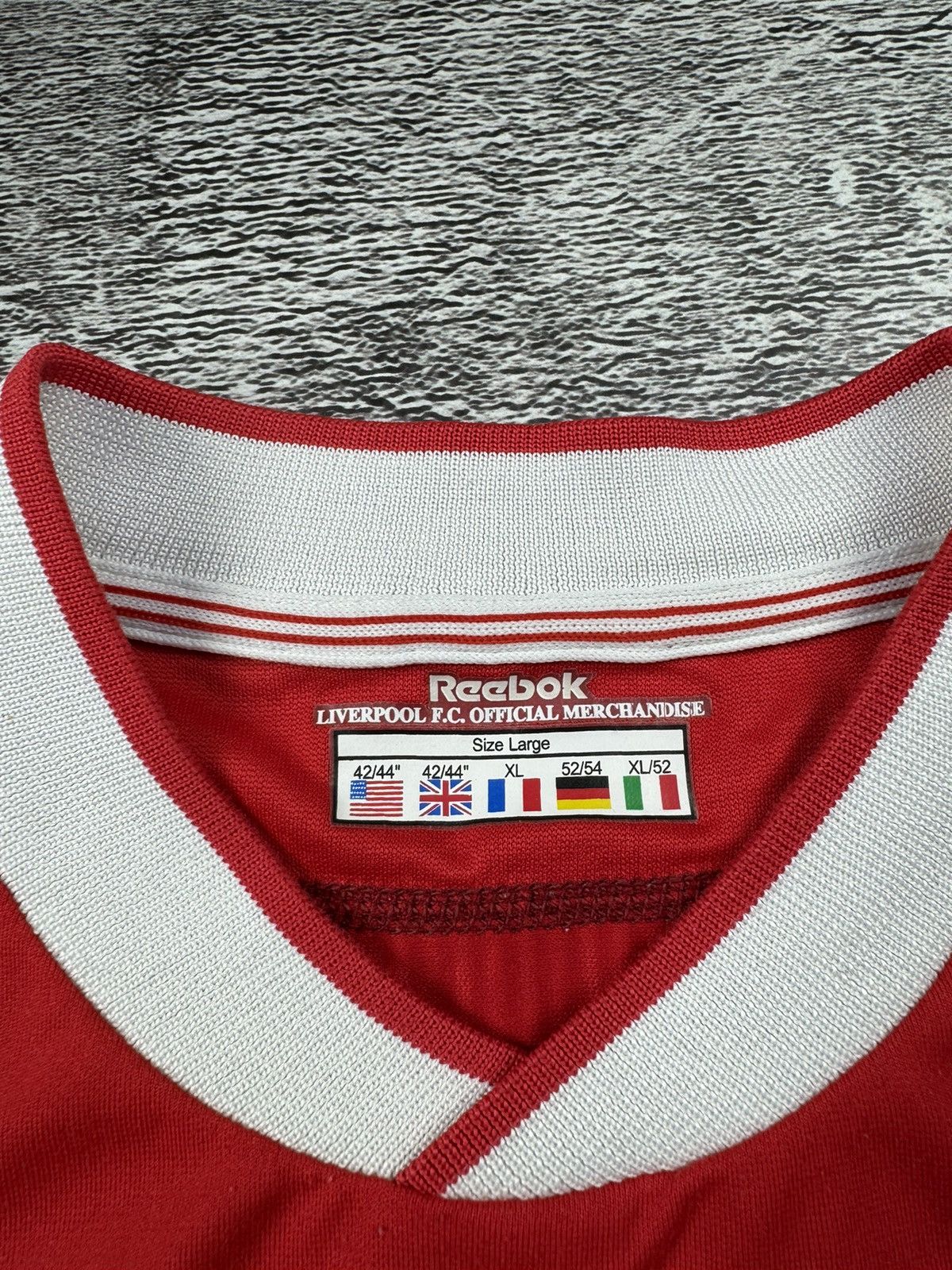 Reebok Liverpool 2002/2003 Garlsberg Reebok Blockcore Jersey Tshirt Size US XL / EU 56 / 4 - 13 Thumbnail