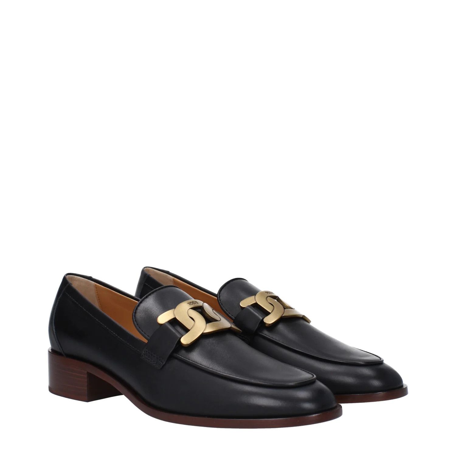 Tod's ob1o1e1224 Leather Loafers in Black Size US 11 / IT 41 - 2 Thumbnail
