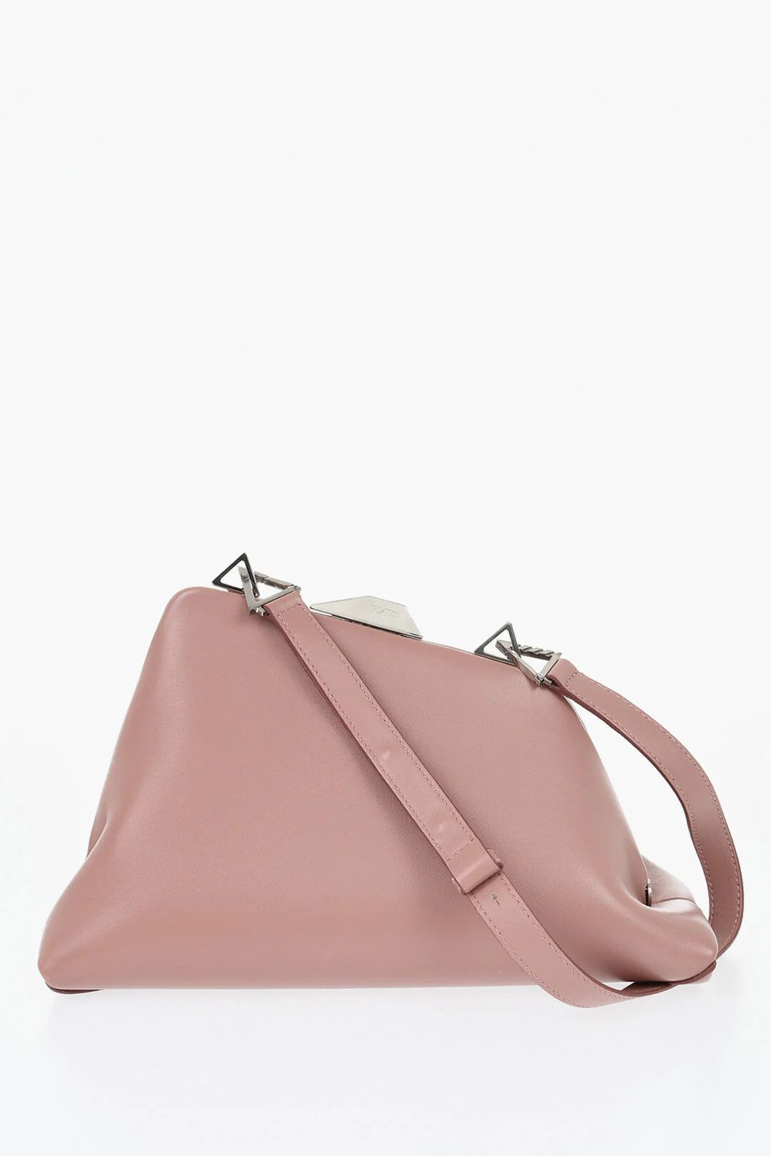 The Attico og1mm0426 Size: OS / Leather Shoulder Bag in Pink Size ONE SIZE - 1 Thumbnail