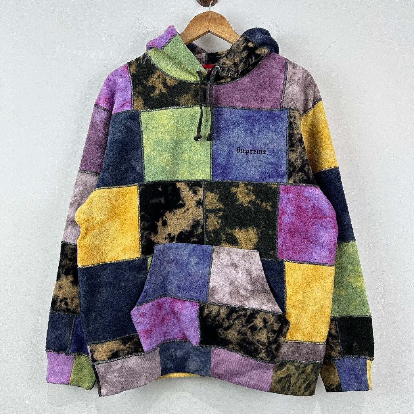 Supreme *CROPPED* SS14 Supreme Siouxsie Sioux Tie Dye hoodie | Grailed