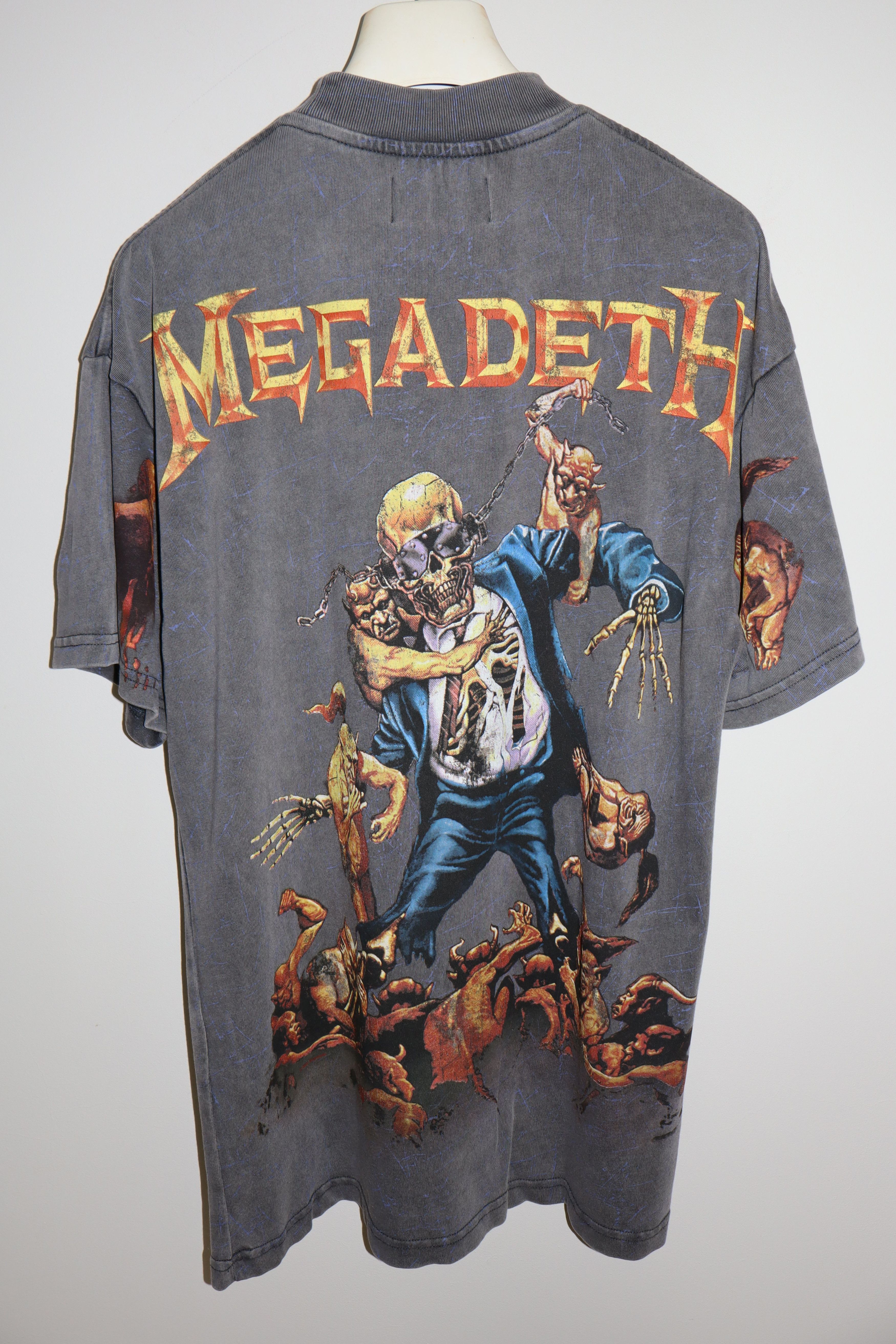 Represent Clo. Oversized Megadeth limited edition t-shirt Size US S / EU 44-46 / 1 - 7 Thumbnail