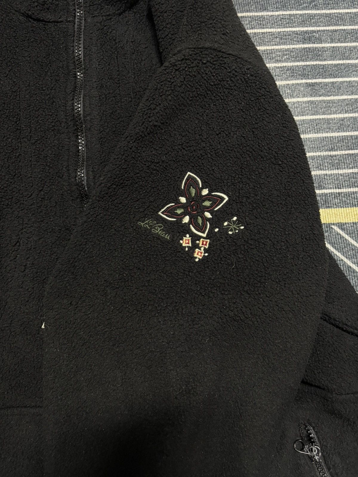 L.L. Bean Vintage 90s LL Bean Fleece Jacket Size US M / EU 48-50 / 2 - 8 Thumbnail