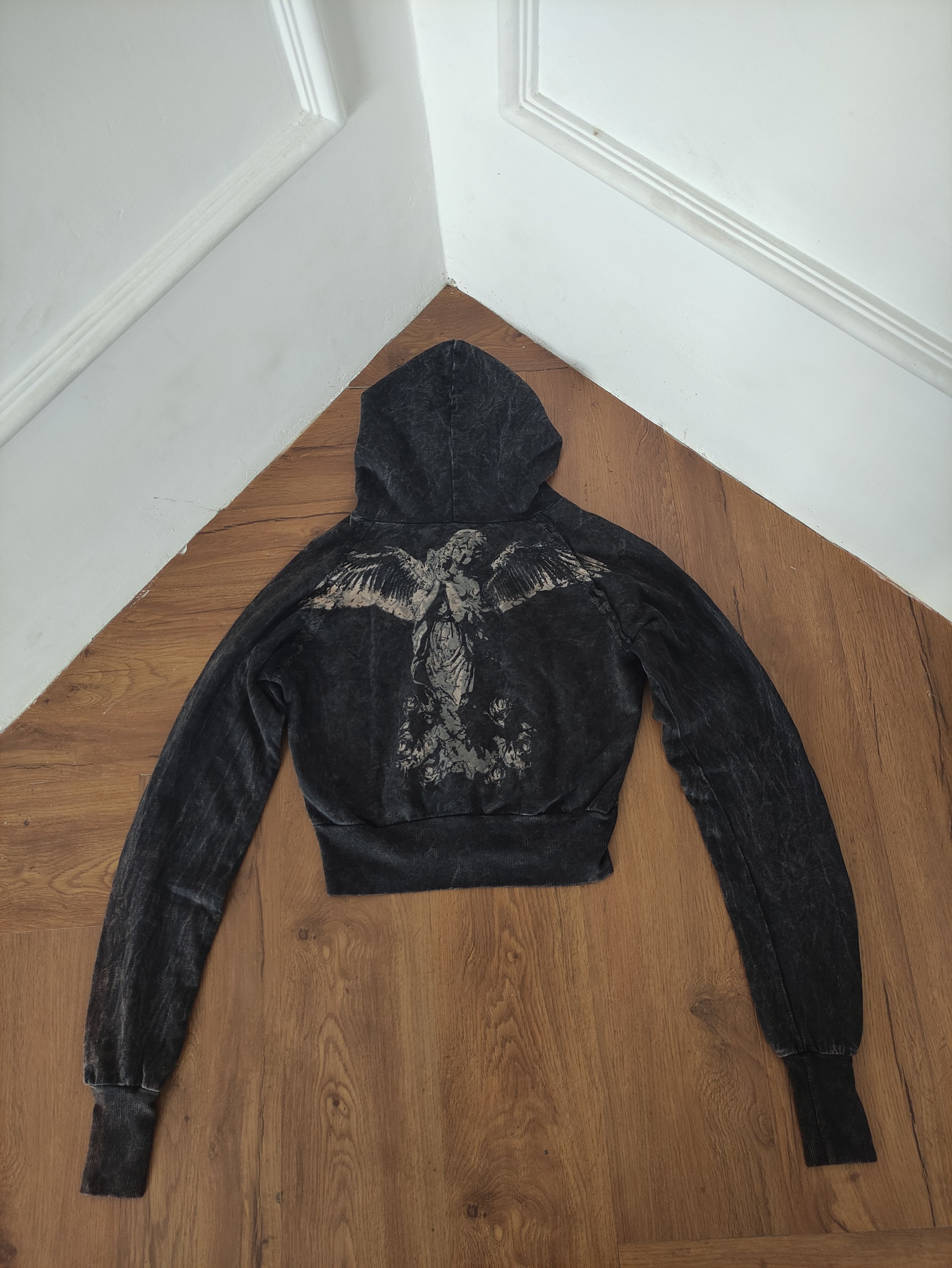 14th Addiction × Le Grande Bleu (L.G.B.) × Yasuyuki Ishii Zipper Hoodie Greek Angel statue style LGB Size S / US 4 / IT 40 - 2 Thumbnail