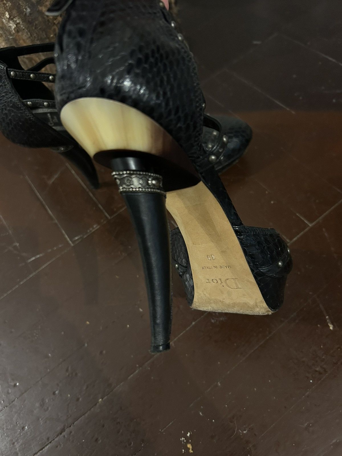 Dior Dior Galliano heels 2009 Size US 8 / IT 38 - 2 Thumbnail
