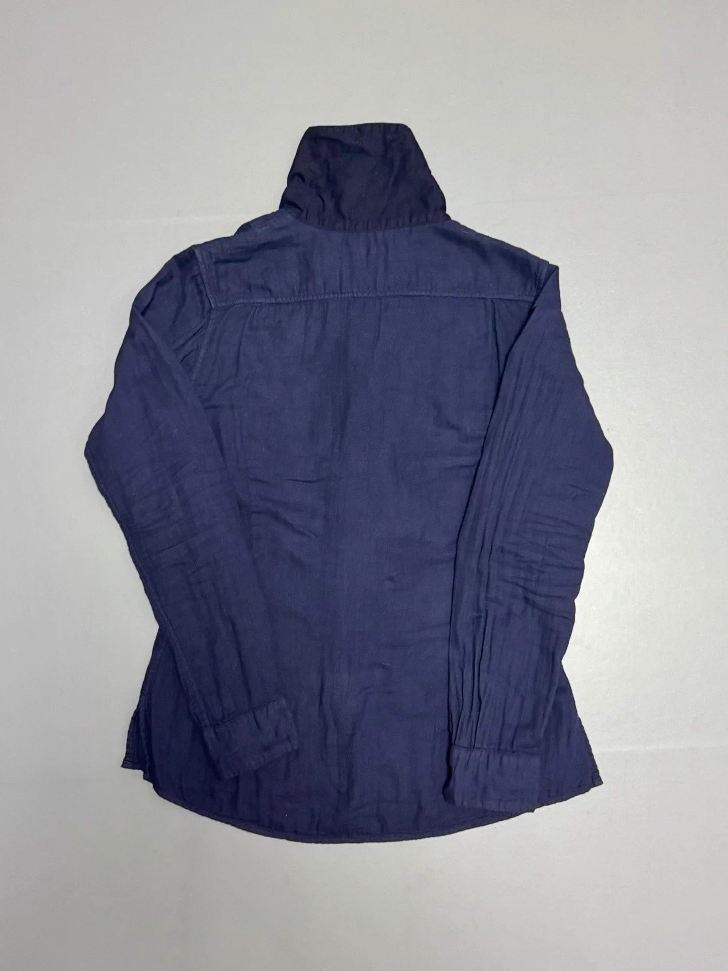 Kapital Kapital Indigo Dyed Irregular Collar Shirt Size US XS / EU 42 / 0 - 2 Thumbnail