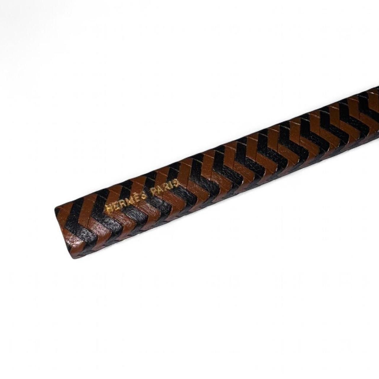 Hermes Hermès Braided Leather Wrapped Pencil Size ONE SIZE - 2 Thumbnail