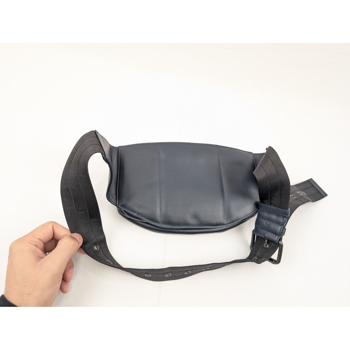 Bottega Veneta o1rshd1 / Intrecciato Ribbon Belt Bag in Dark Blue Size ONE SIZE - 15 Thumbnail