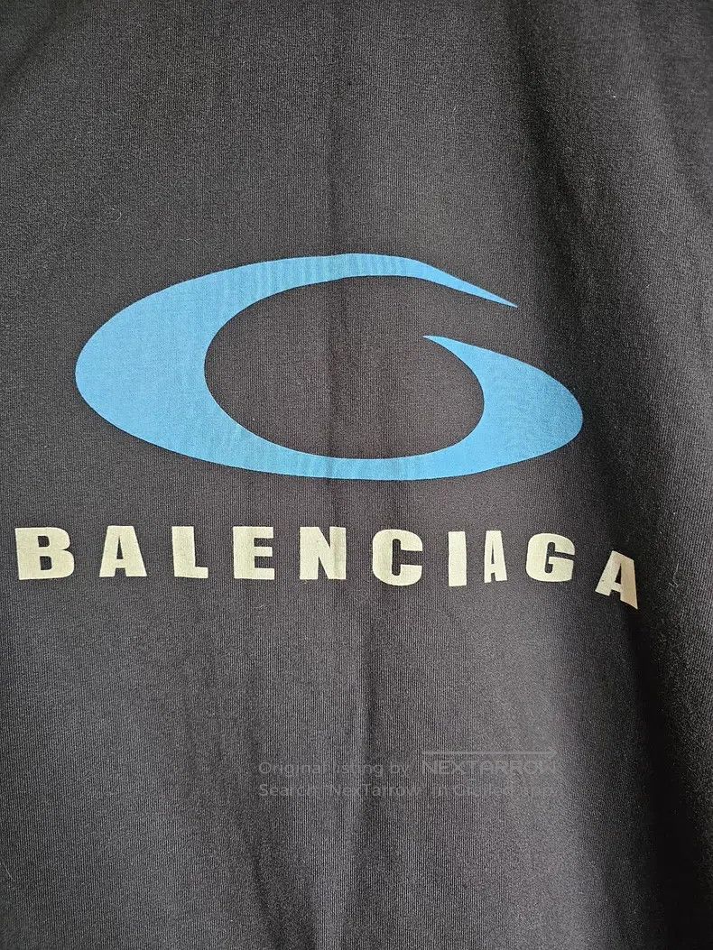 Balenciaga Balenciaga Black short-sleeve T-shirt Size US M / EU 48-50 / 2 - 2 Thumbnail