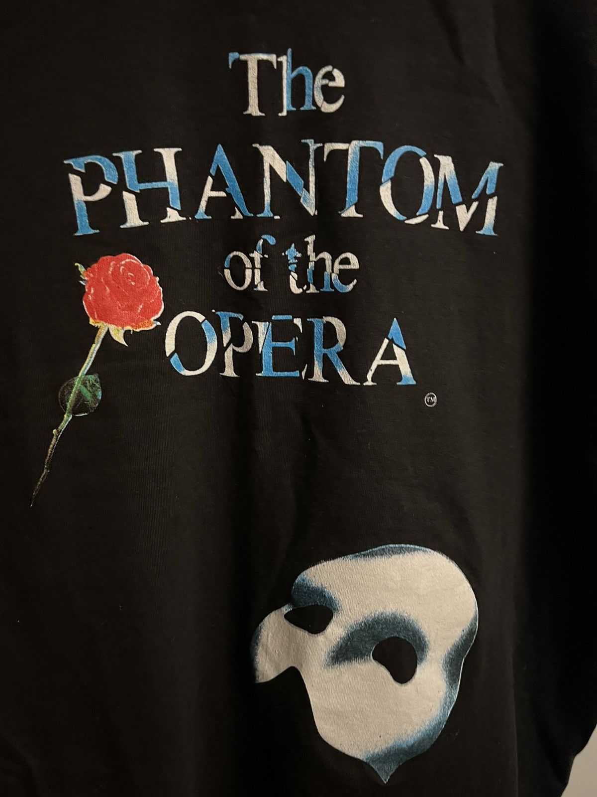 Vintage 90s Phantom of the Opera promo single stitch tee Size US L / EU 52-54 / 3 - 2 Thumbnail