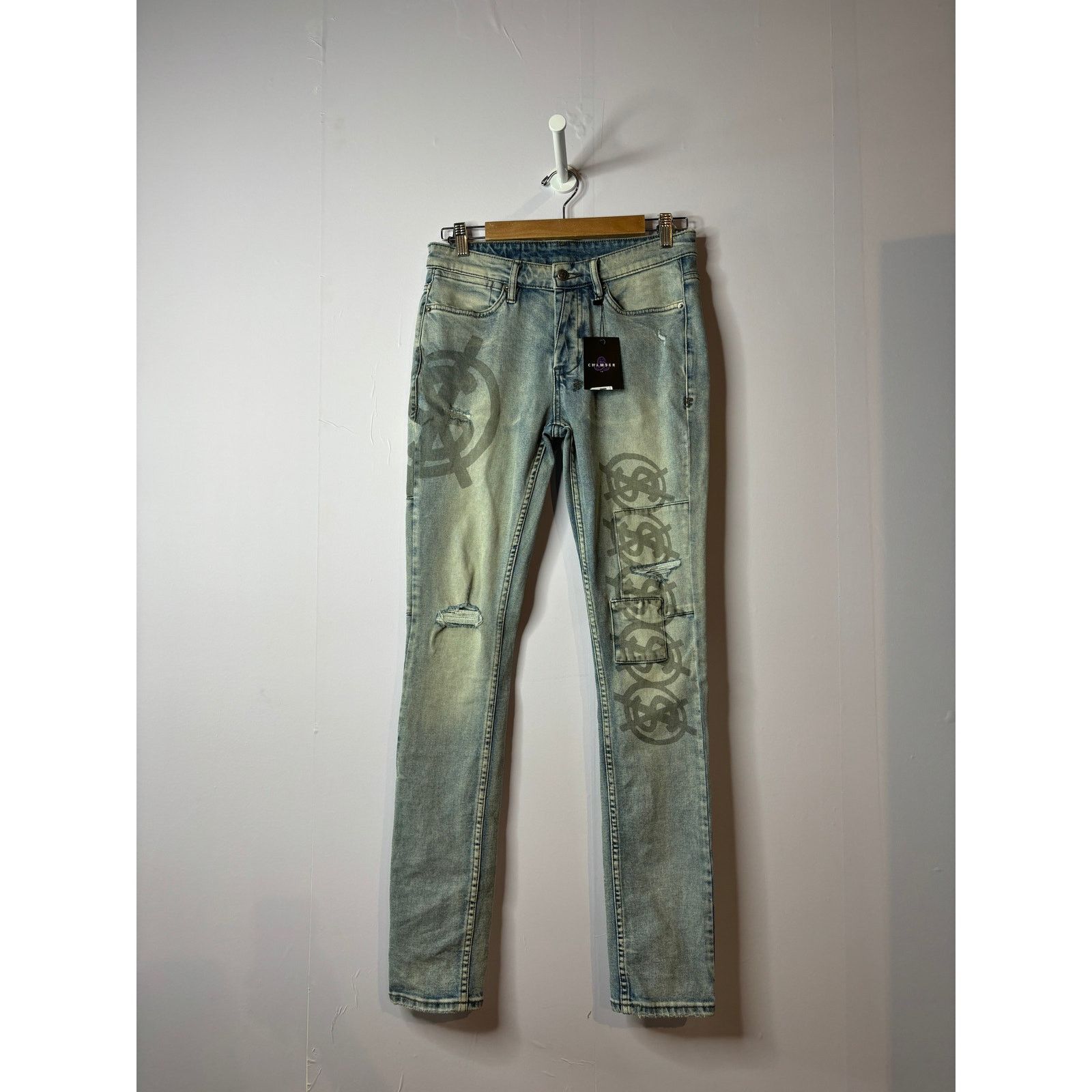 Ksubi Ksubi Jeans Grey Light Wash 29 Used Size US 29 - 1 Thumbnail