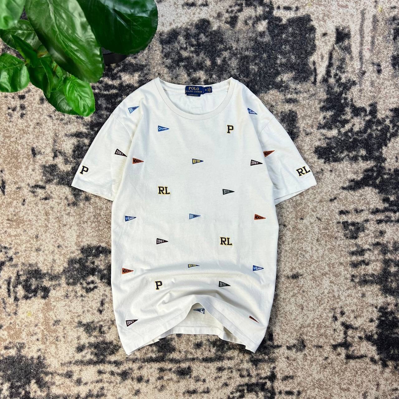 Polo Ralph Lauren Polo Ralph Lauren Luxury Multilogo T-Shirt Streetwear 1TS107 Size US M / EU 48-50 / 2 - 1 Thumbnail