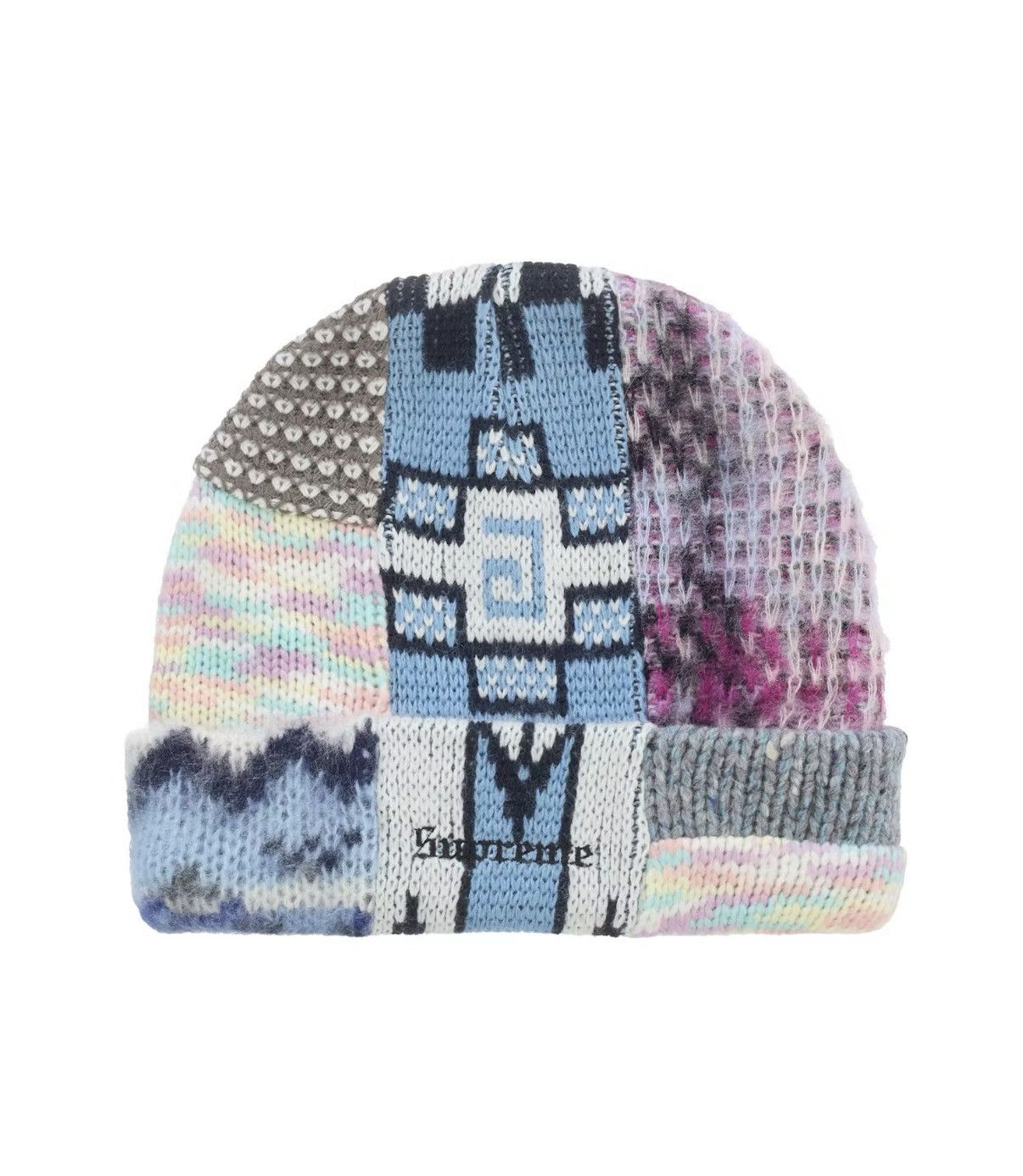 Supreme Supreme Patchwork Beanie | Grailed