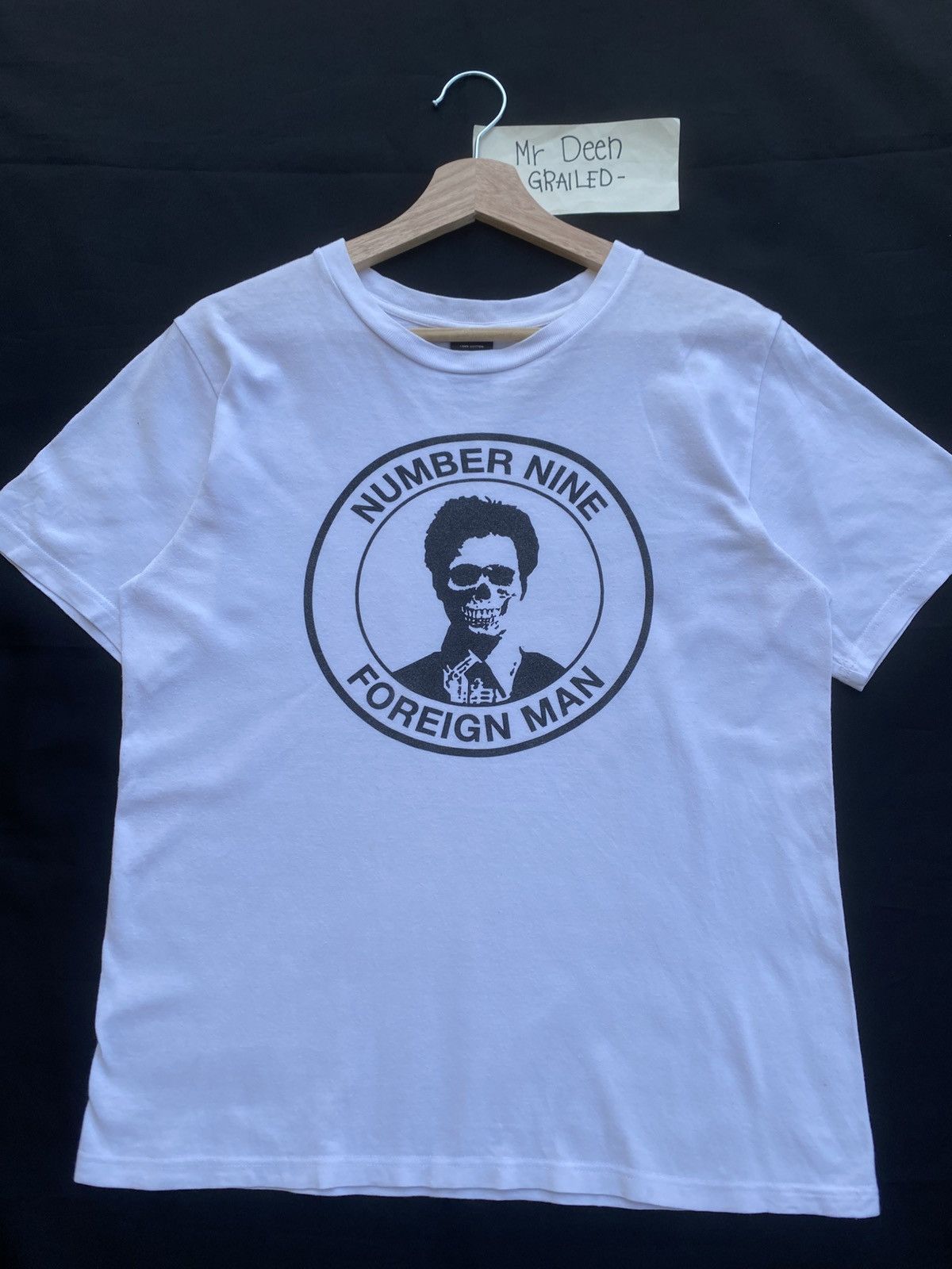 Rare Number Nine Foreign Man Tshirt