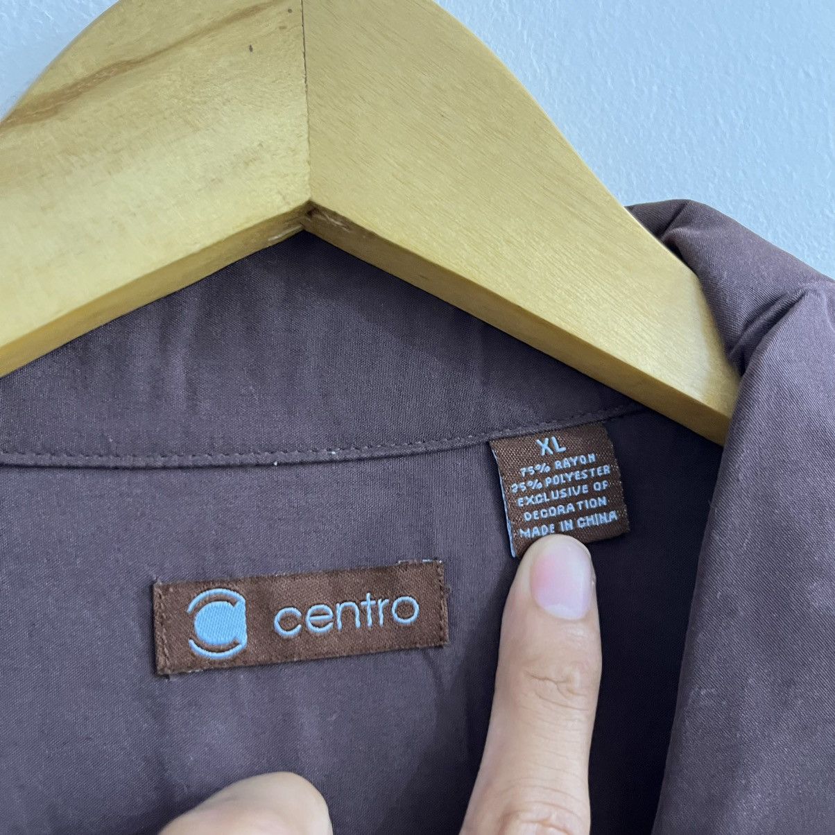 Japanese Brand Centro - Campcollar Two Tone Color Shirt Size US XL / EU 56 / 4 - 4 Thumbnail