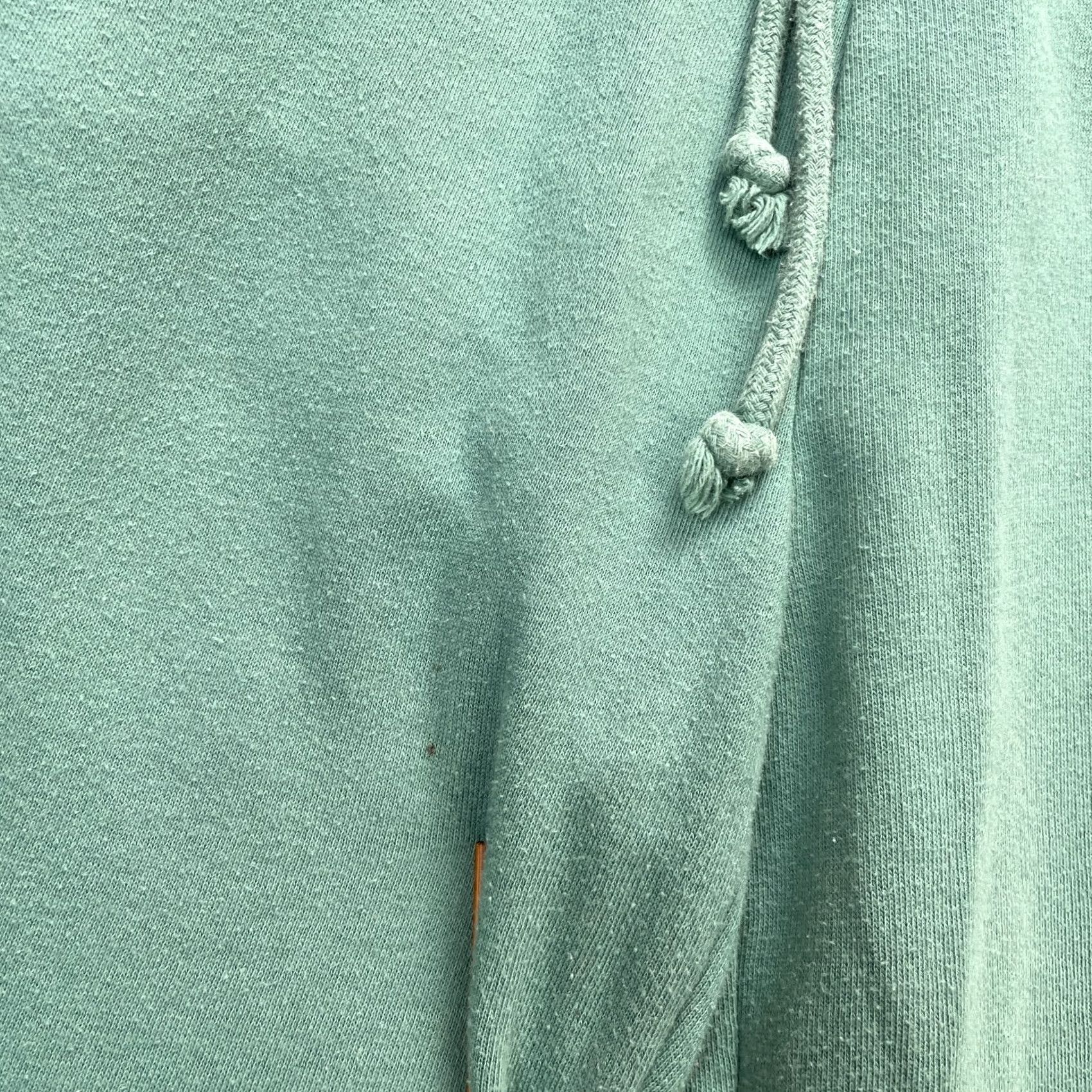 American Eagle Outfitters VINTAGE American Eagle Outfitters Sweatpants Womens XS Green Fleece Tapered Leg Size 26" / US 2 / IT 38 - 6 Thumbnail