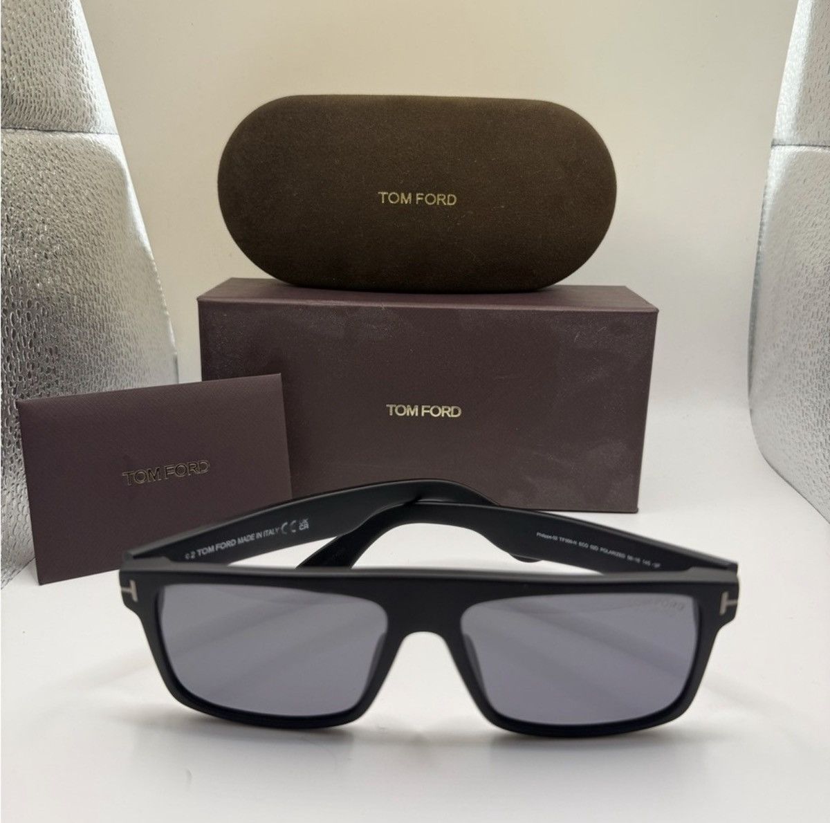 Tom Ford Tom Ford Philippe Polarized Sunglasses Size ONE SIZE - 1 Thumbnail