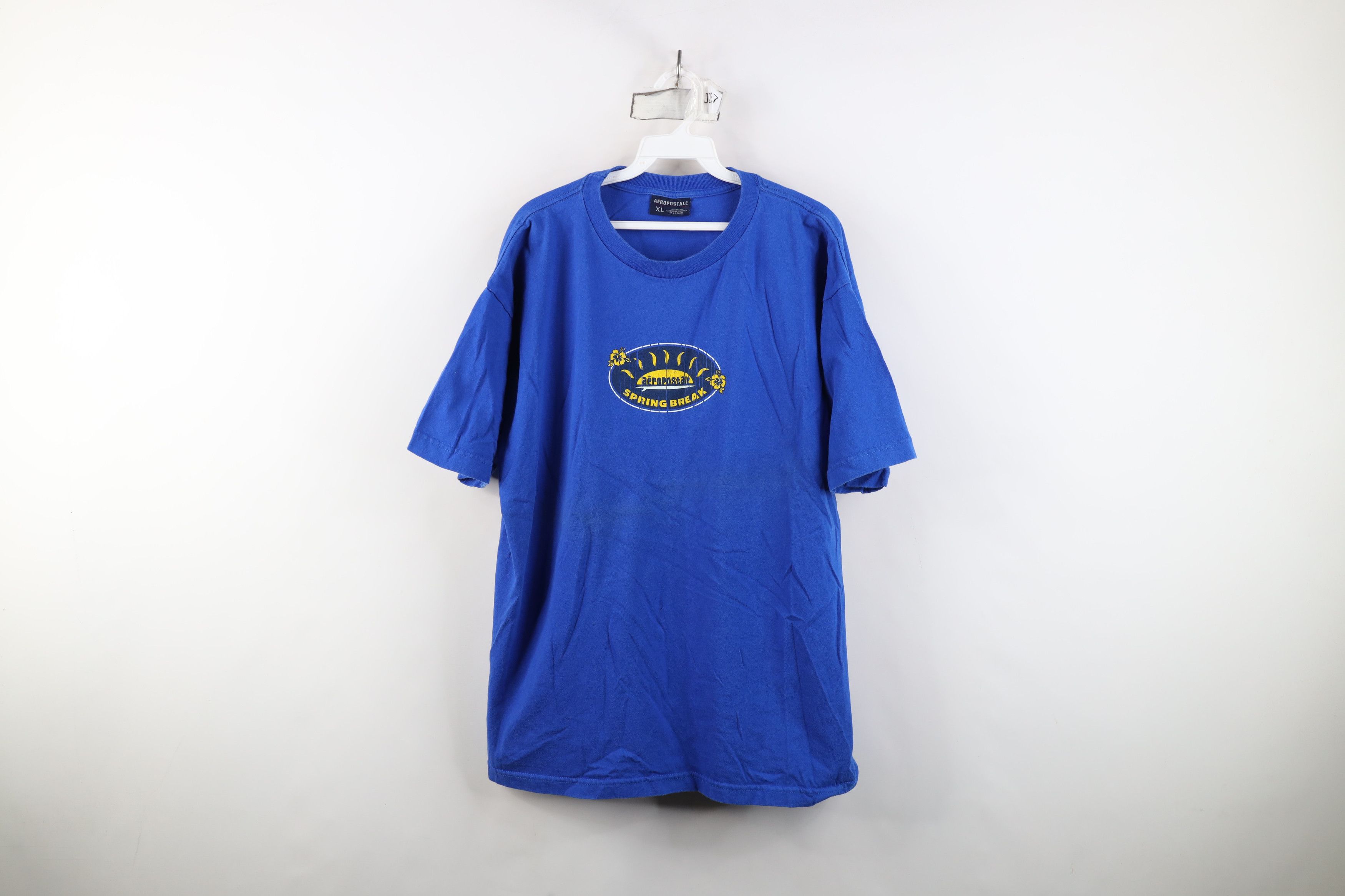 Aeropostale Vintage 90s Y2K Aeropostale Sun Flower Spring Break T-Shirt Size US XL / EU 56 / 4 - 1 Thumbnail