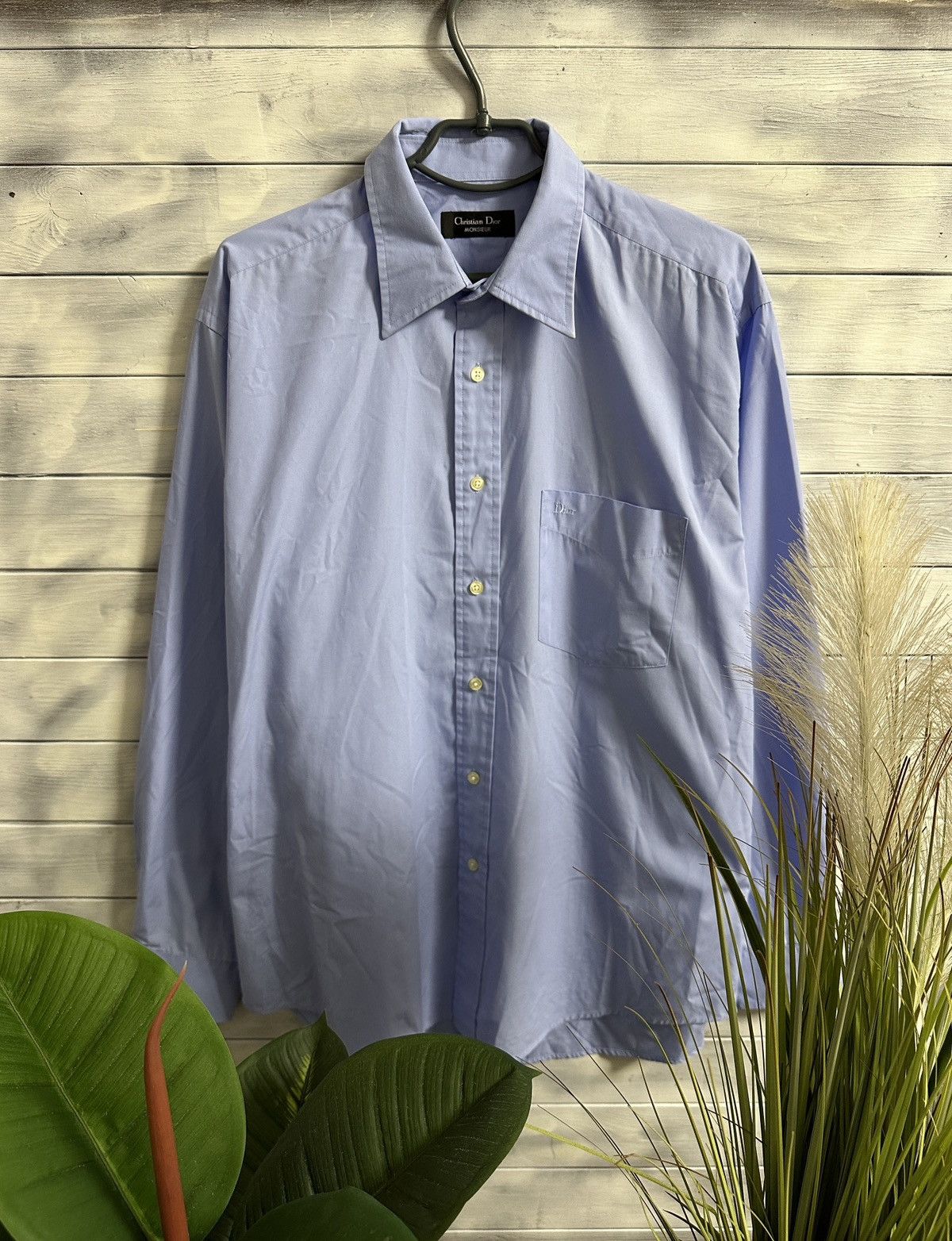 Christian Dior Monsieur Rare Luxury Shirt Christian Dior Monsieur Vintage Size US L / EU 52-54 / 3 - 1 Thumbnail