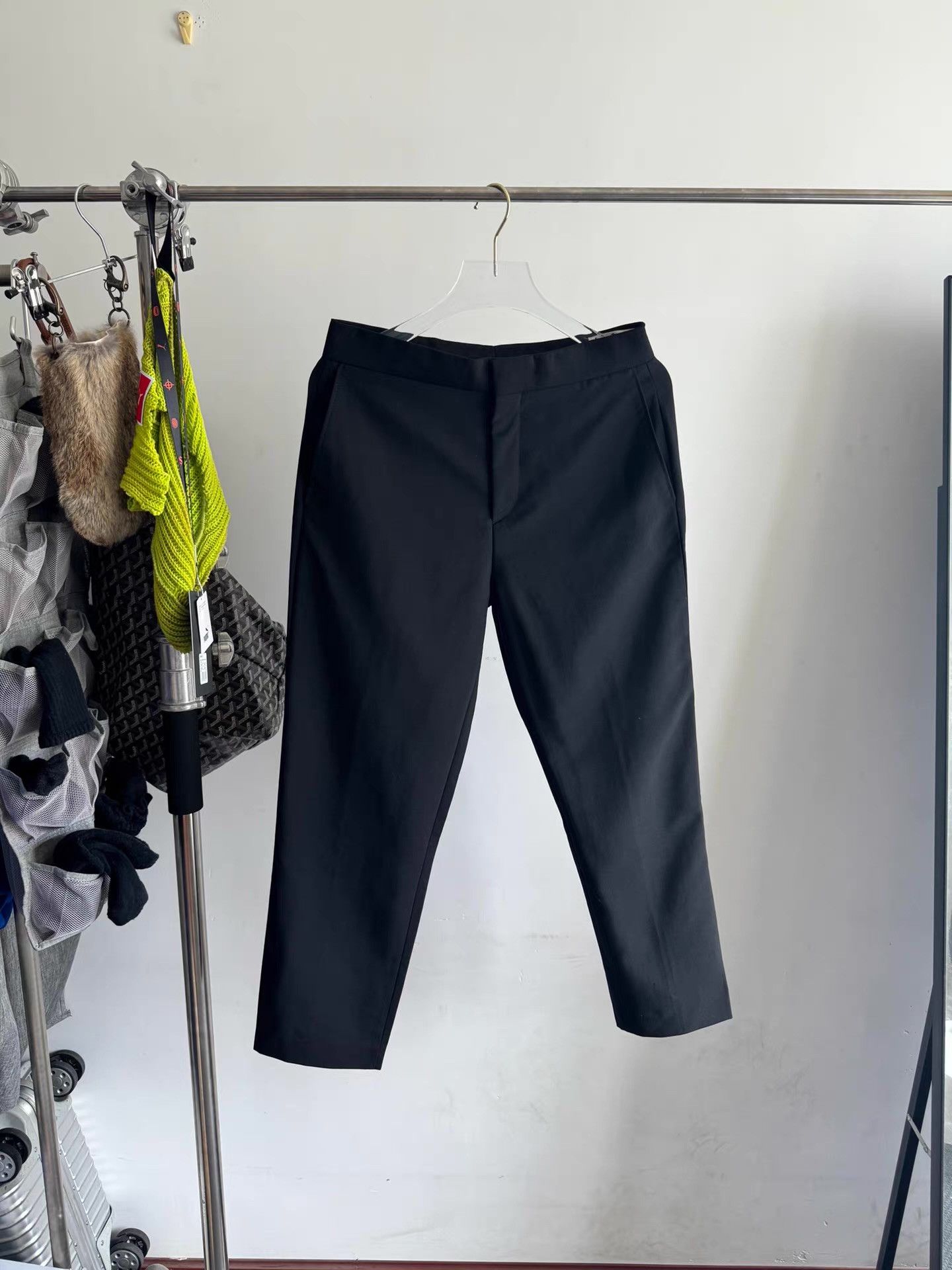 Acne Studios Acne Studios Wool Blend Cropped Trousers Q17 Size US 36 / EU 52 - 1 Thumbnail