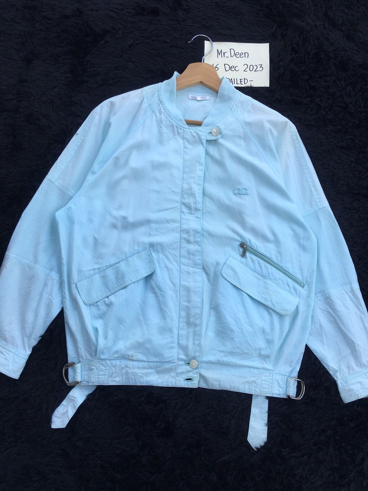Courreges Rare Vintage Courreges Nylon Sweater Windbreaker Size US M / EU 48-50 / 2 - 4 Thumbnail