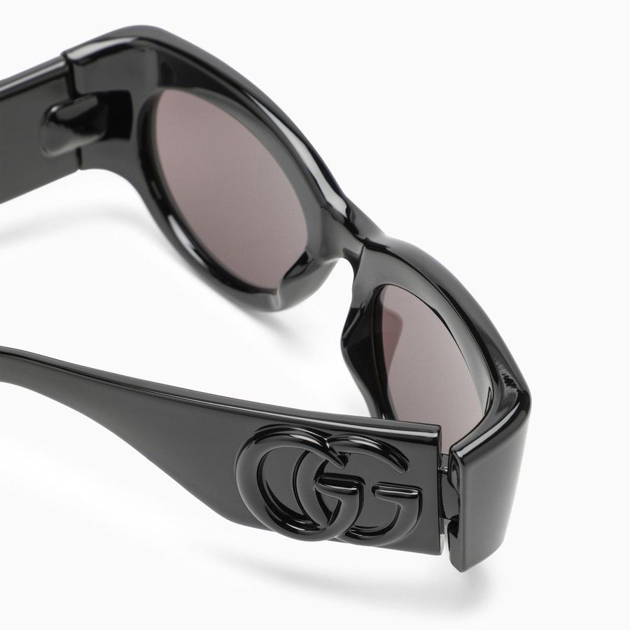 Gucci o1d2blof0824 Size: OS / Oval Sunglasses in Black Size ONE SIZE - 3 Thumbnail