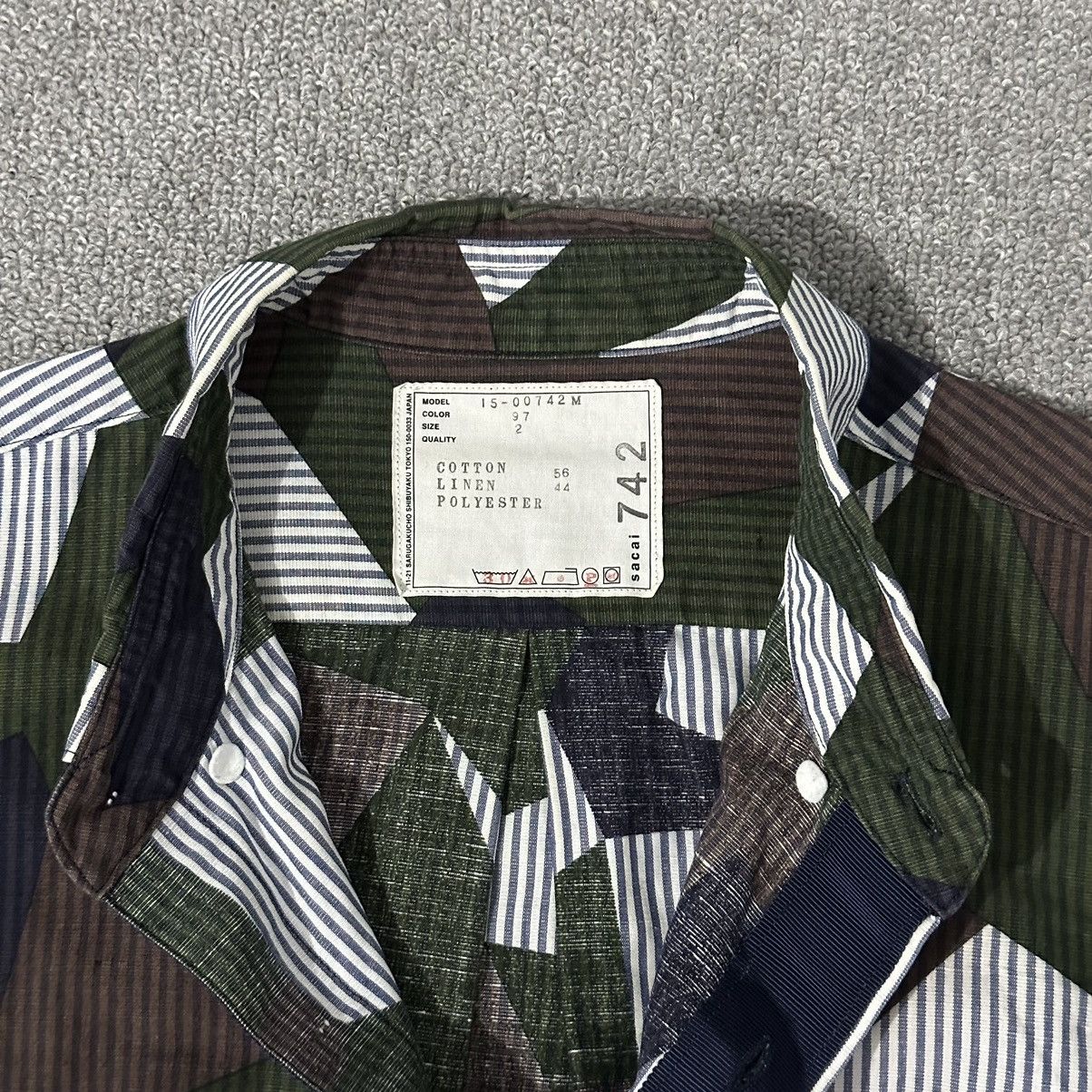 Sacai Sacai - Longsleeve Shirt with Drawstring Size US M / EU 48-50 / 2 - 8 Thumbnail