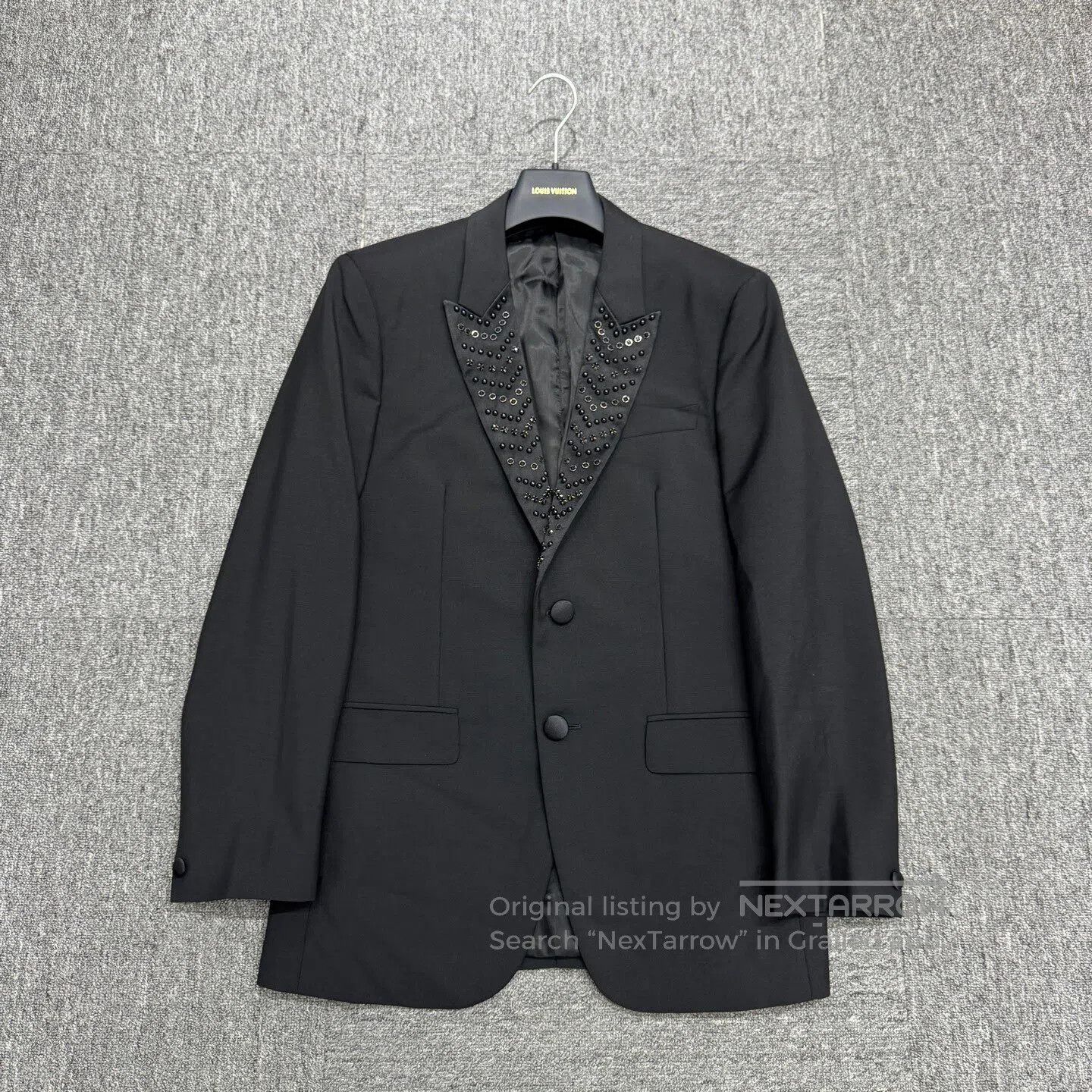 Givenchy Givenchy Pearl wool suit jacket| Size 48R - 1 Thumbnail