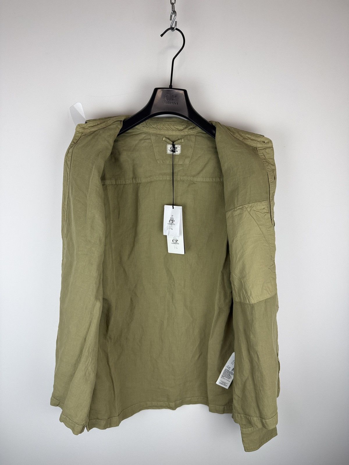 C.P. Company Beige C.P. Company Linen Overshirt (brand new with tags) Size US L / EU 52-54 / 3 - 2 Thumbnail