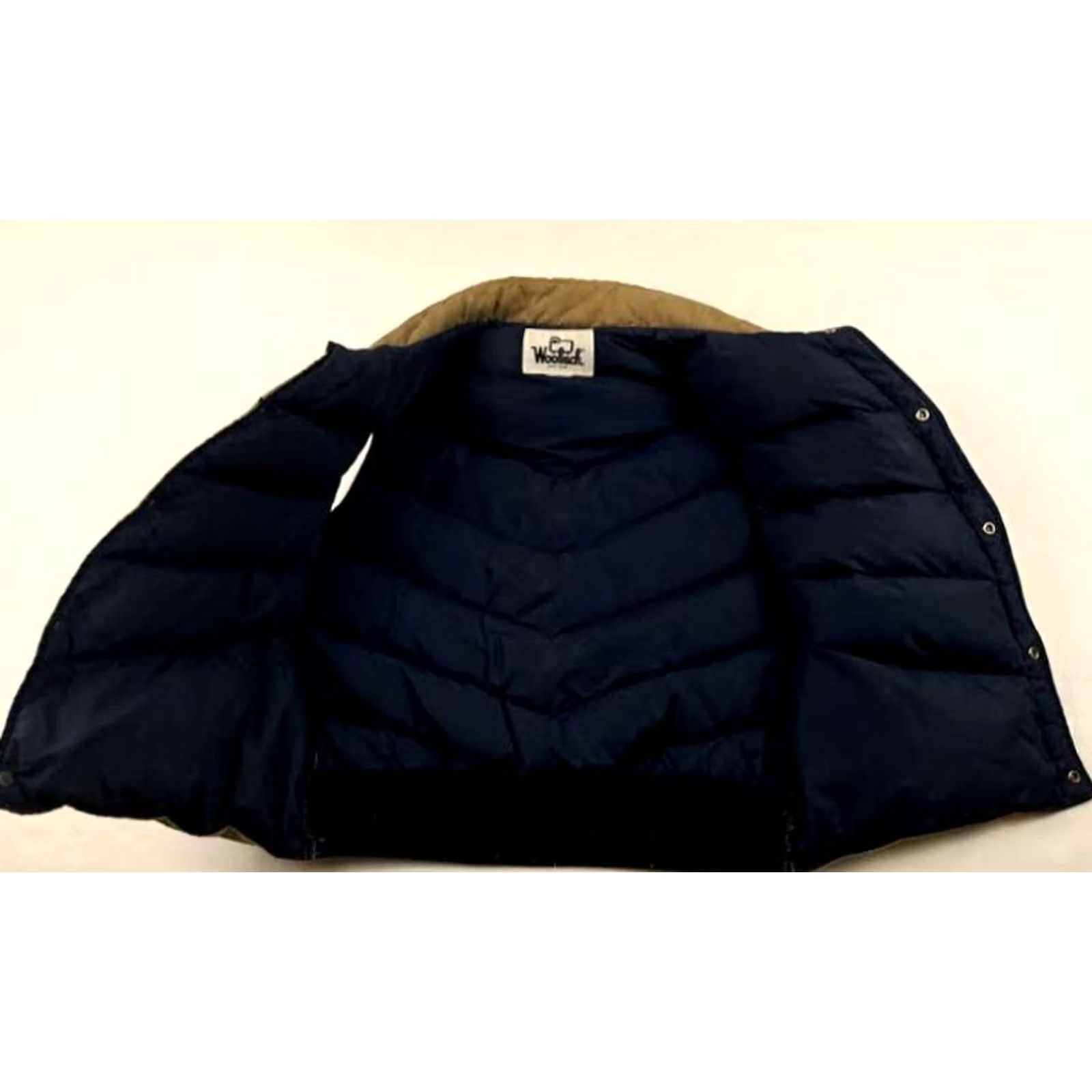 Vintage Woolrich Vest Outdoor Down Woolrich Mulit-Texture? (Please ignore) Size US L / EU 52-54 / 3 - 3 Thumbnail