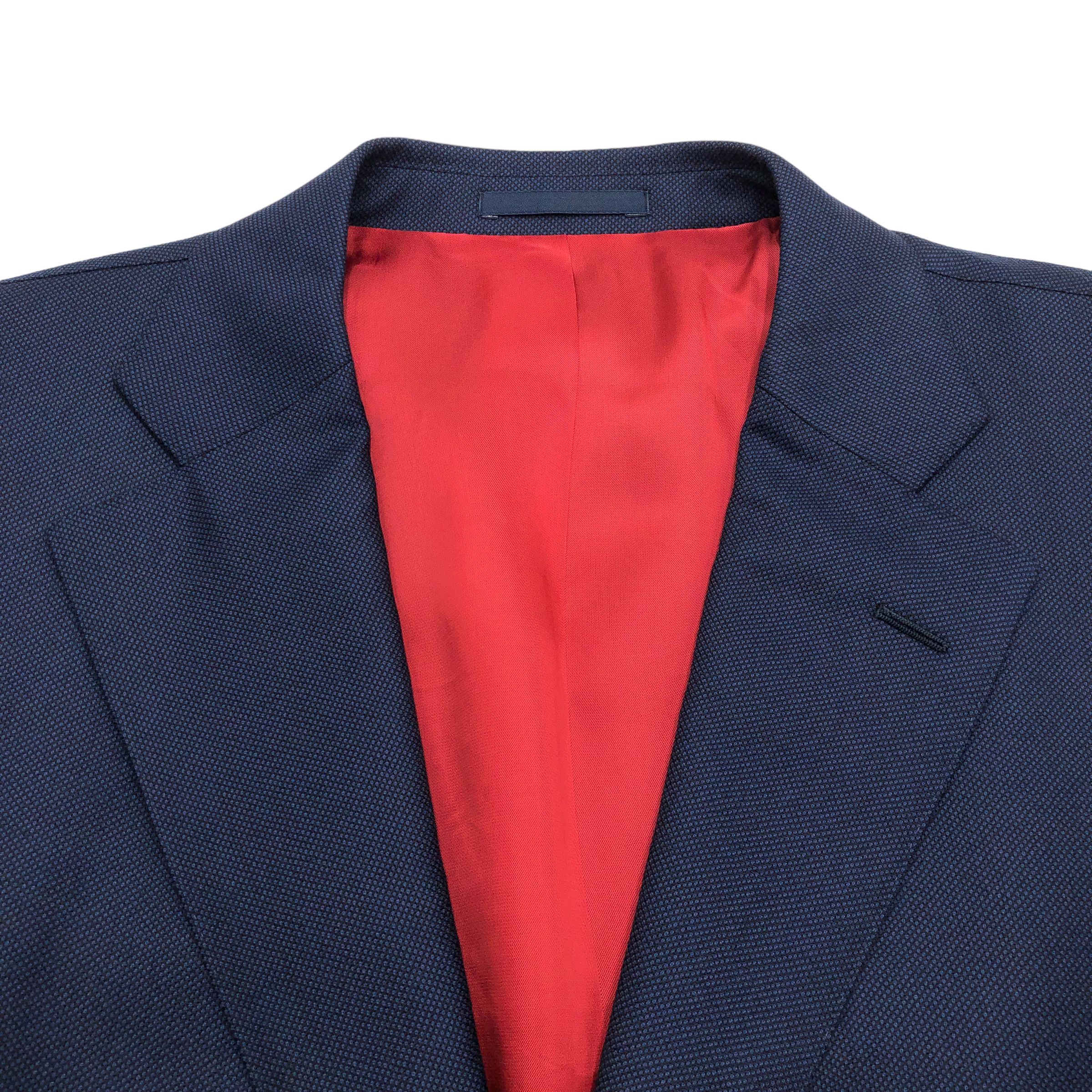 Suitsupply Lazio Pure Wool Blazer Size 4XL (EU:30; UK:50; US:50S) Size 50S - 4 Thumbnail