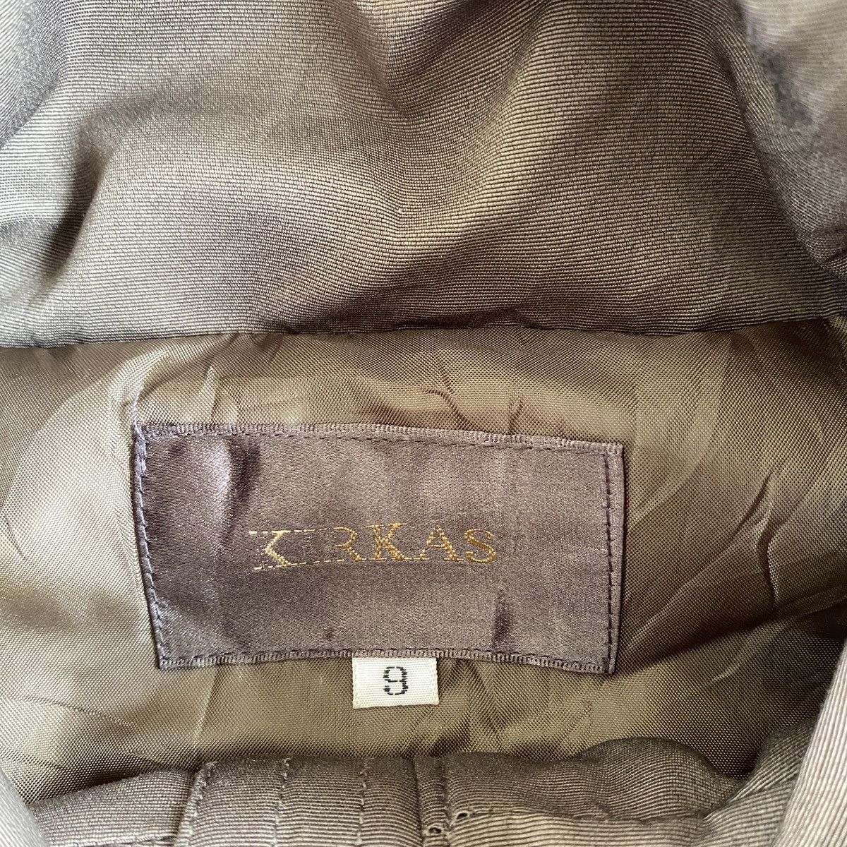 Japanese Brand Kirkas Zip Up Down Jacket Size S / US 4 / IT 40 - 13 Thumbnail