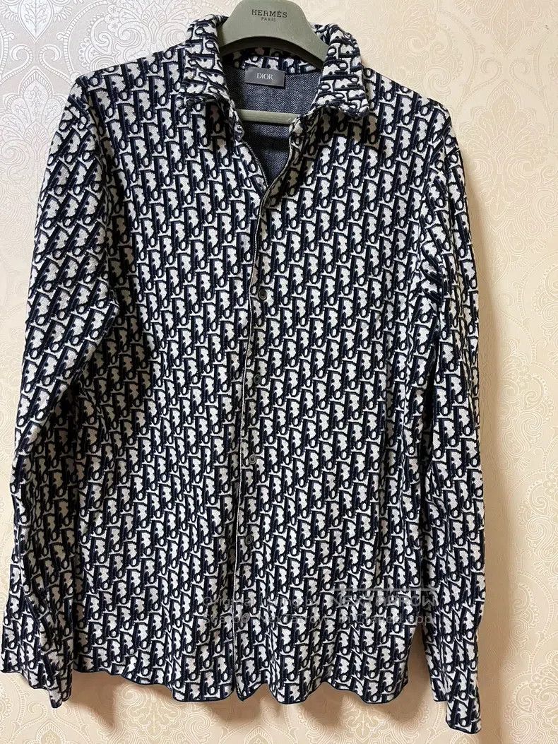 Dior Dior Oblique shirt Size US S / EU 44-46 / 1 - 1 Thumbnail
