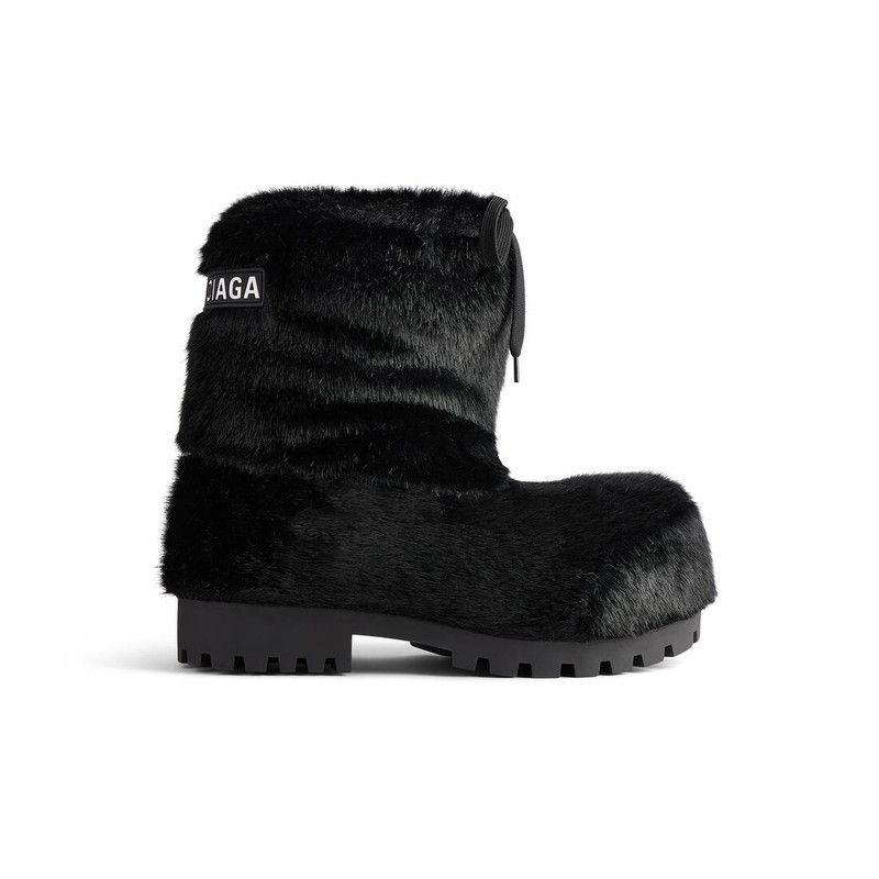 o1w1db10226 Alaska Low Boots In Black