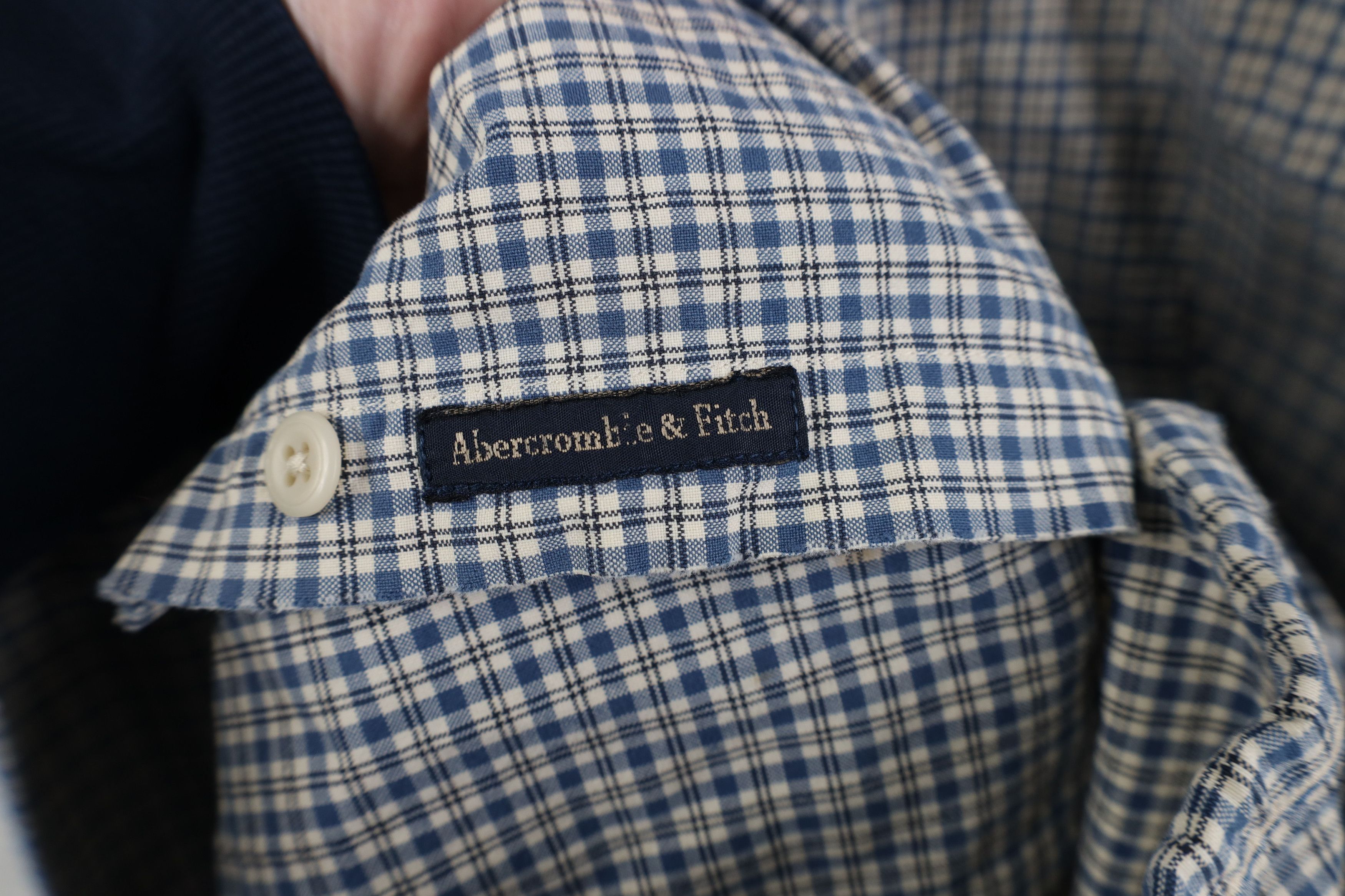 Abercrombie & Fitch Vintage 90s Abercrombie & Fitch Collared Button Shirt Plaid Size US XL / EU 56 / 4 - 4 Thumbnail