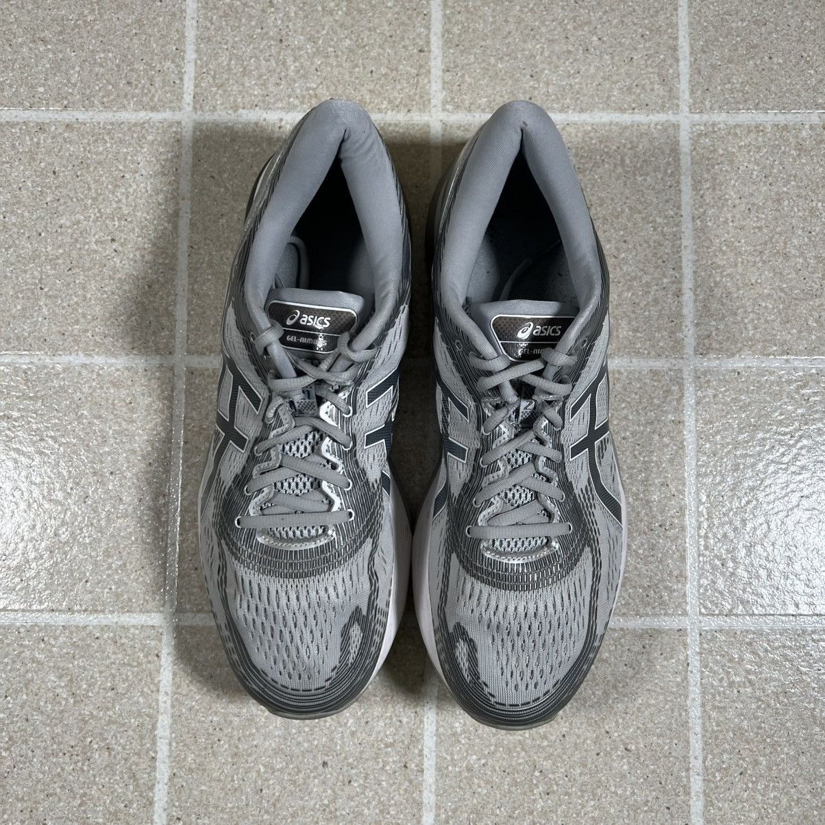 Asics Asics Gel-Nimbus 21 Gray Running Shoes Sneakers -Size US 13 Size US 13 / EU 46 - 2 Thumbnail