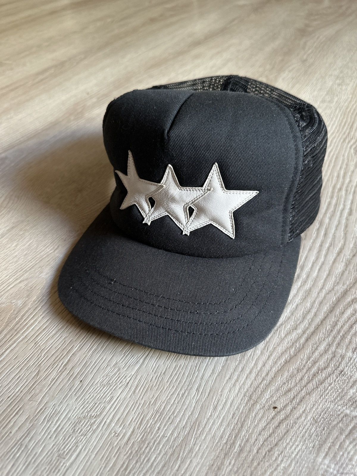 Chrome Hearts Chrome hearts triple star leather hat Size ONE SIZE - 6 Thumbnail